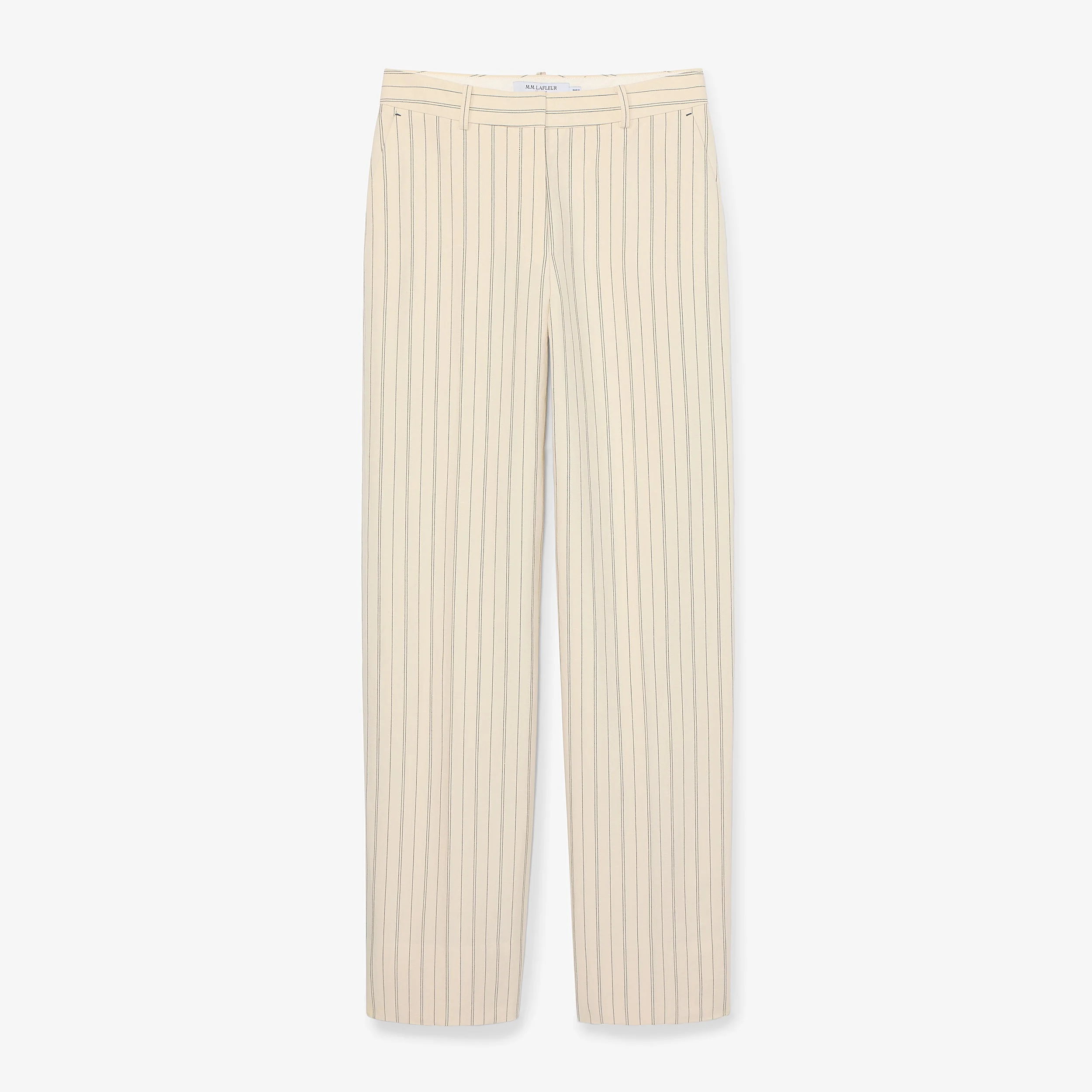 Tinsley Wide-Leg Trouser - Breeze Stripe - 1