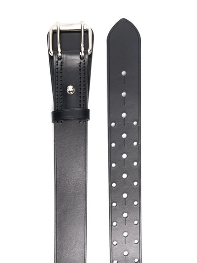 Lemaire double-prong buckled belt outlook