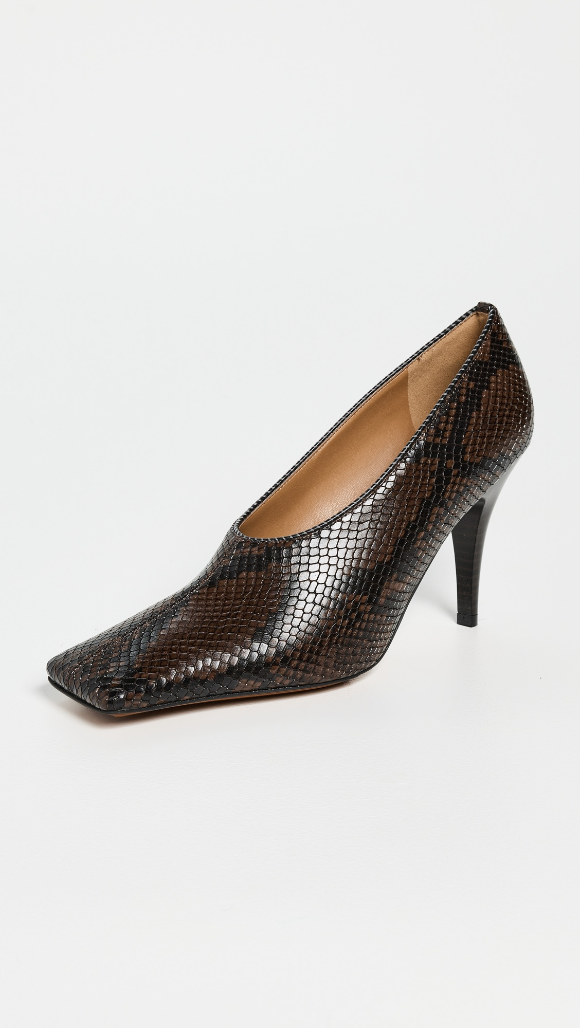 Alter Snake Print Pumps - 1