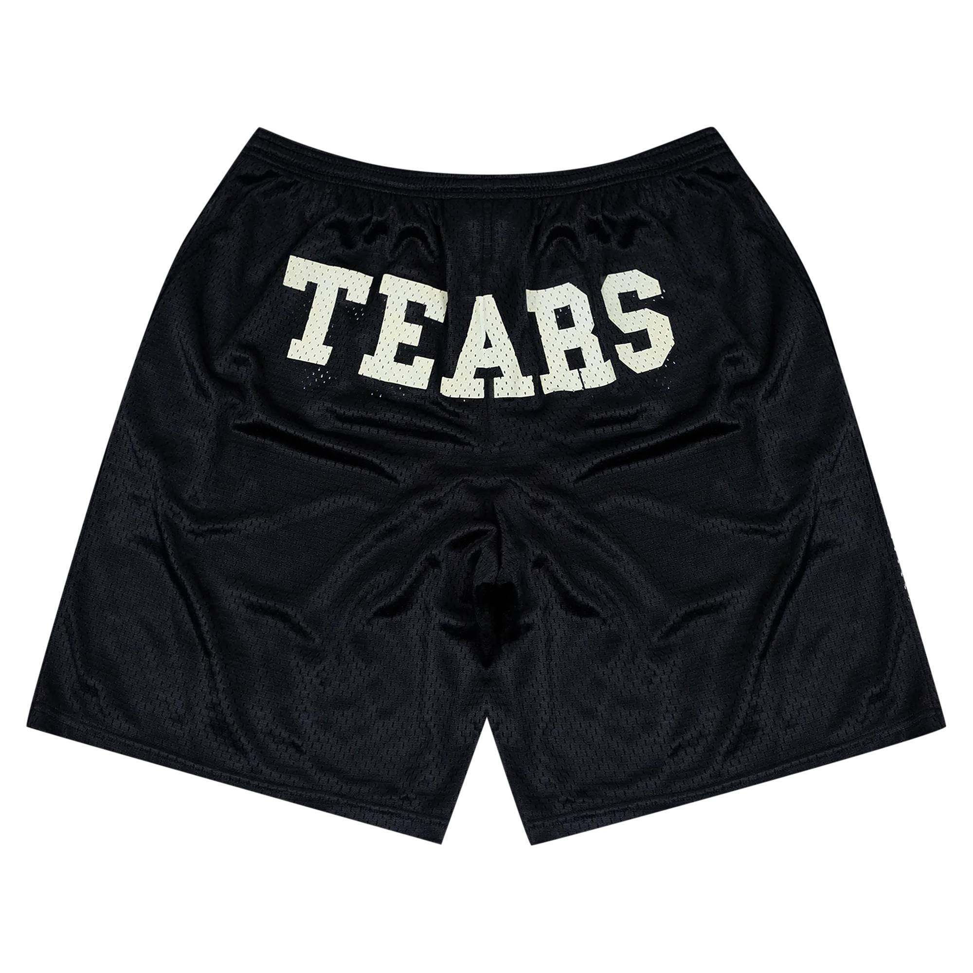 DENIM TEARS Denim Tears x Pyrex Tears Shorts 'Black' | REVERSIBLE