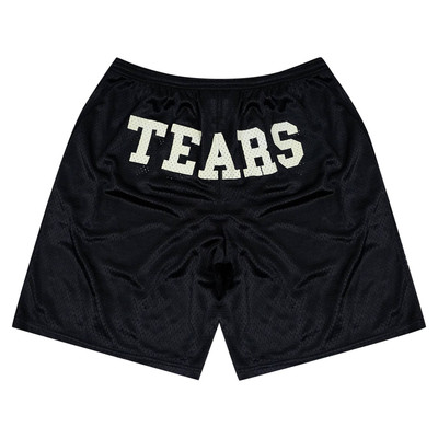 DENIM TEARS Denim Tears x Pyrex Tears Shorts 'Black' outlook