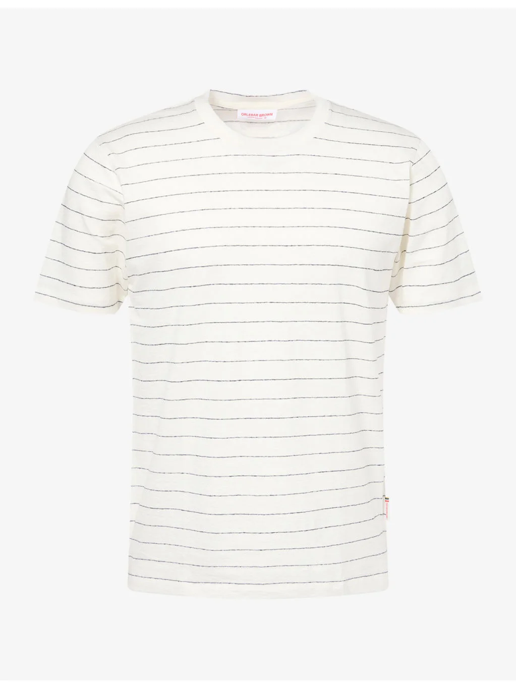 Fabbian Striped Stretch-Linen T-Shirt - 1