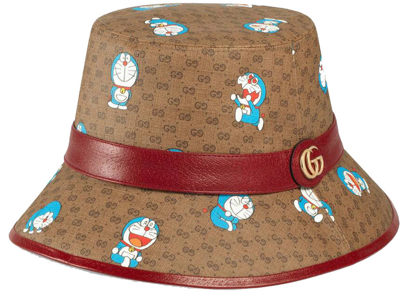 Gucci x Doraemon Bucket Hat Ebony/Beige 1
