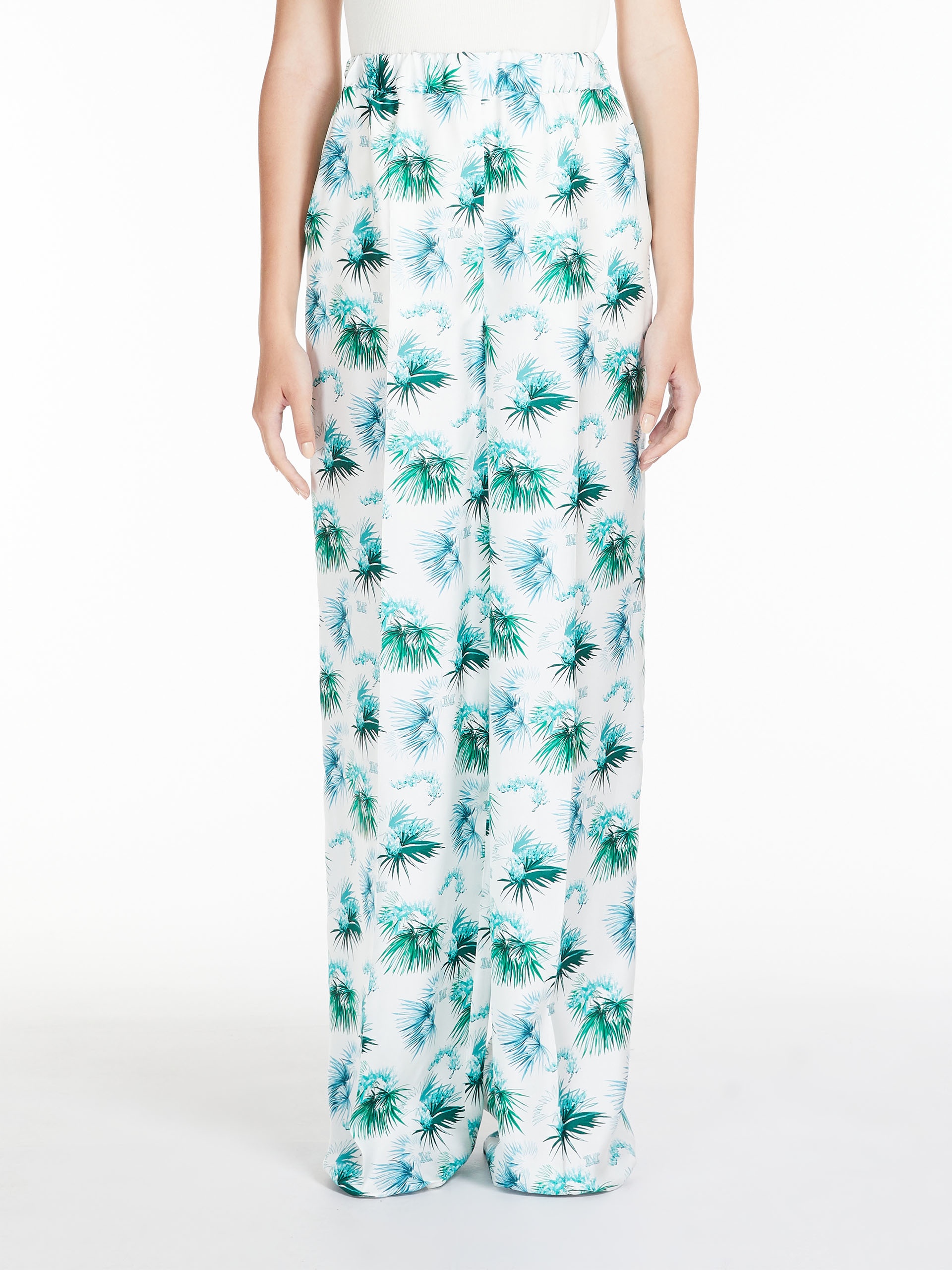 UMILE Printed silk trousers - 3