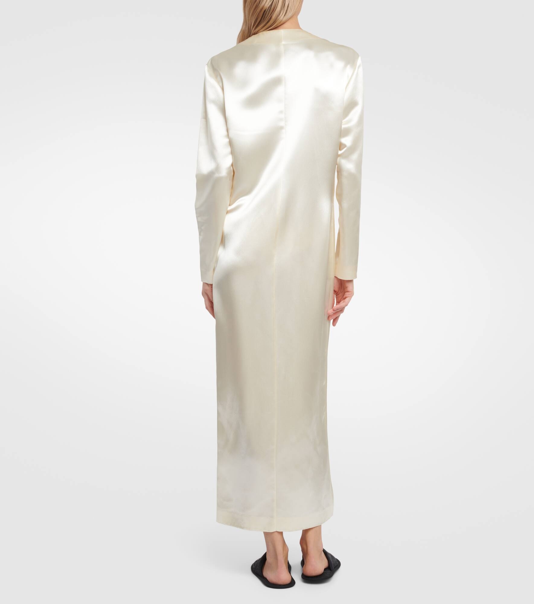 Iside satin maxi dress - 3
