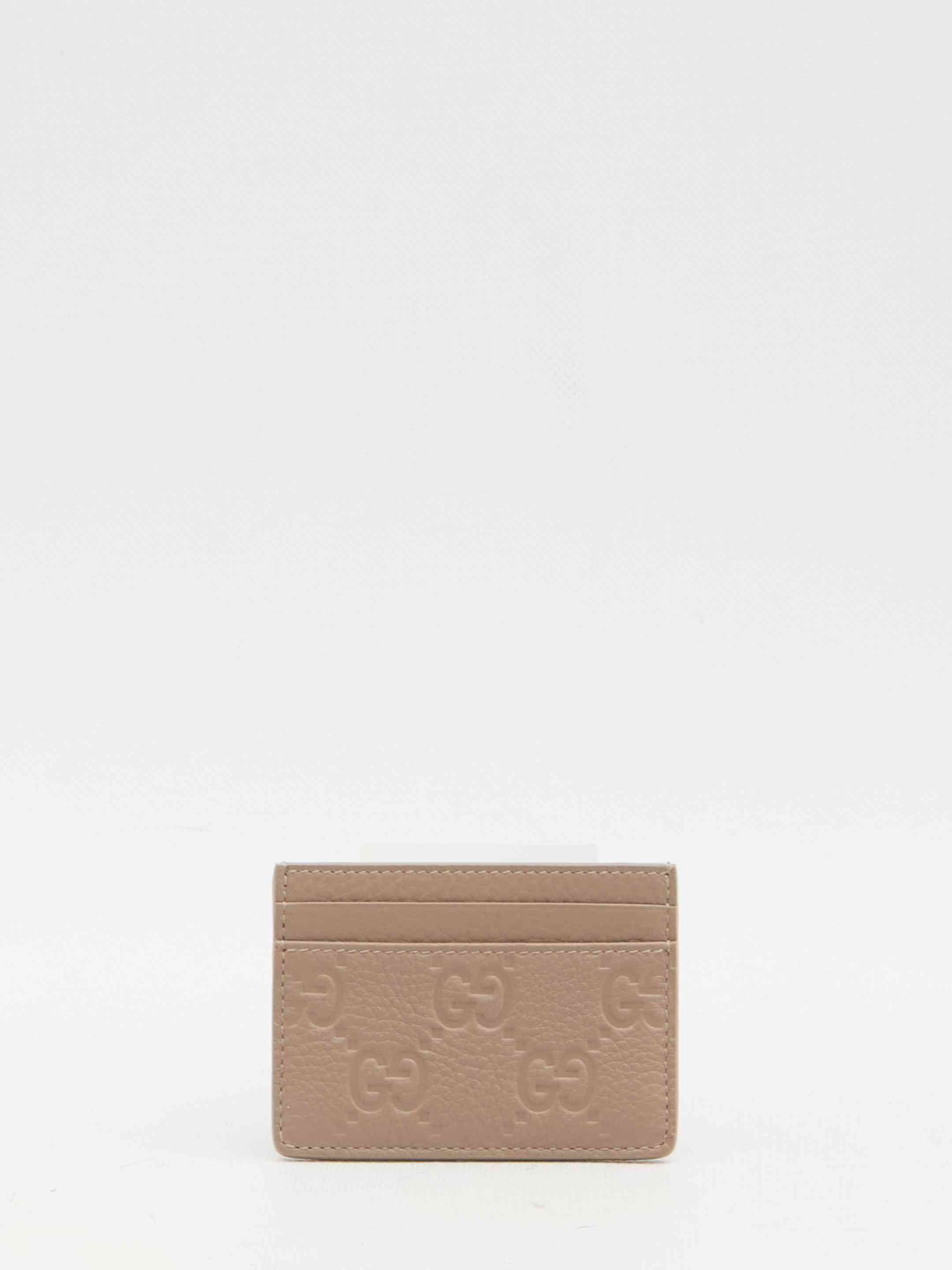 Gucci Women Gg Emblem Card Case - 1
