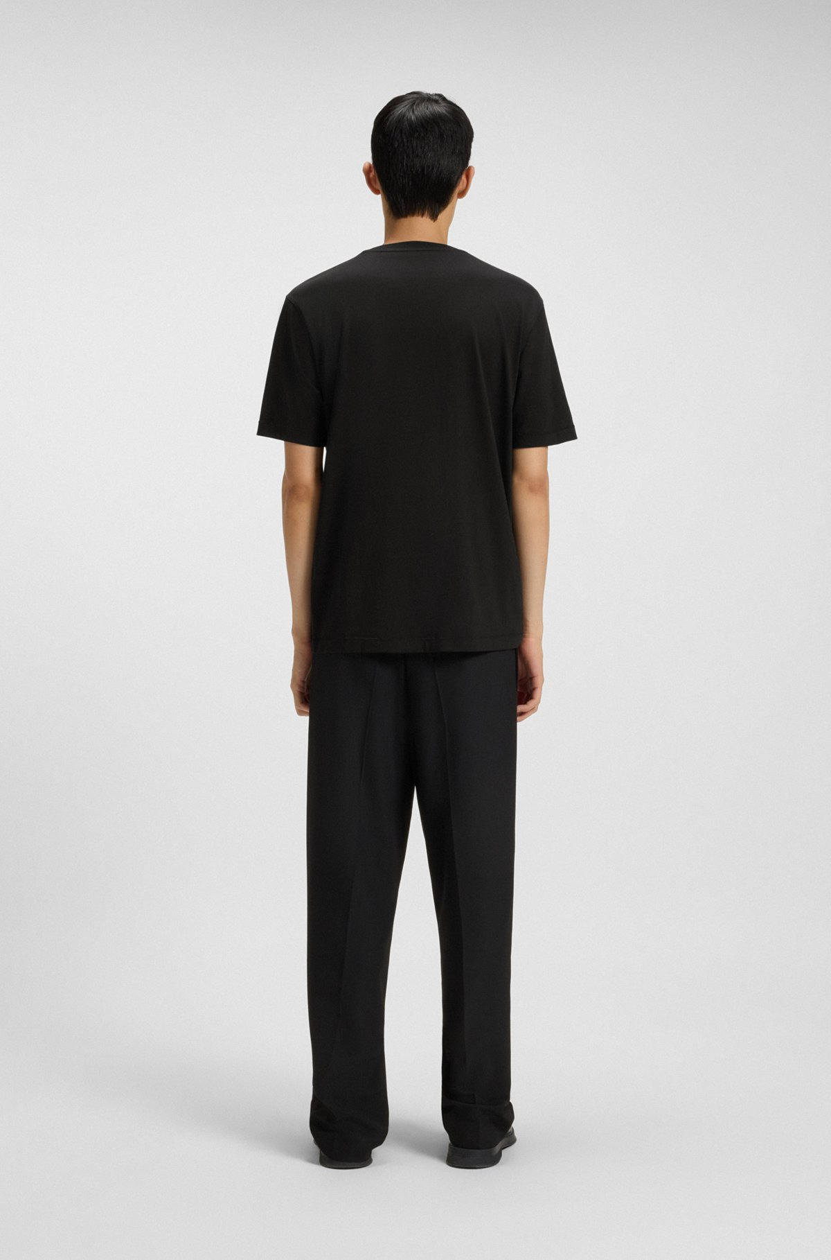 EMBROIDERED-ARTWORK T-SHIRT IN COTTON JERSEY - 5
