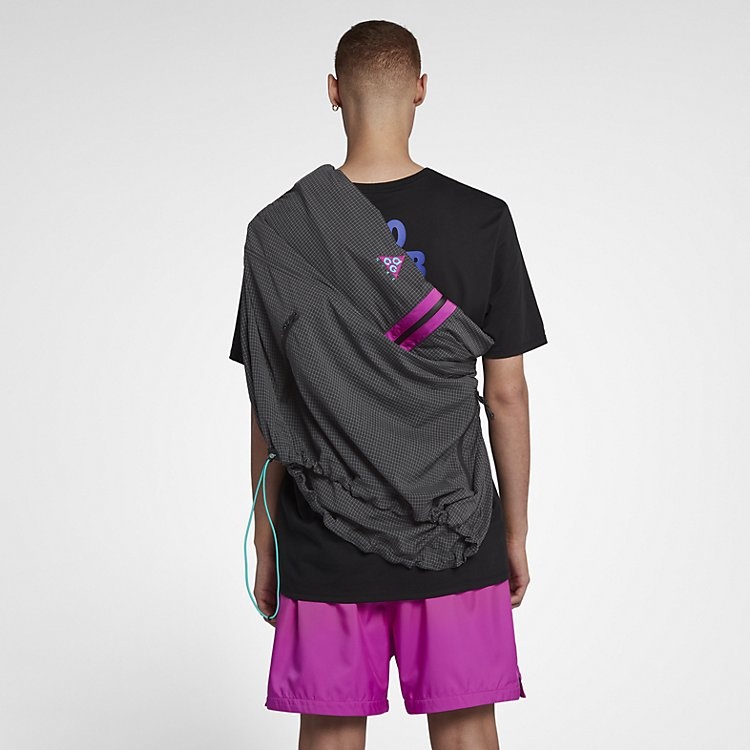 Nike ACG Woven Hooded Jacket 'Anthracite Magenta Jade' 931907-060 - 5