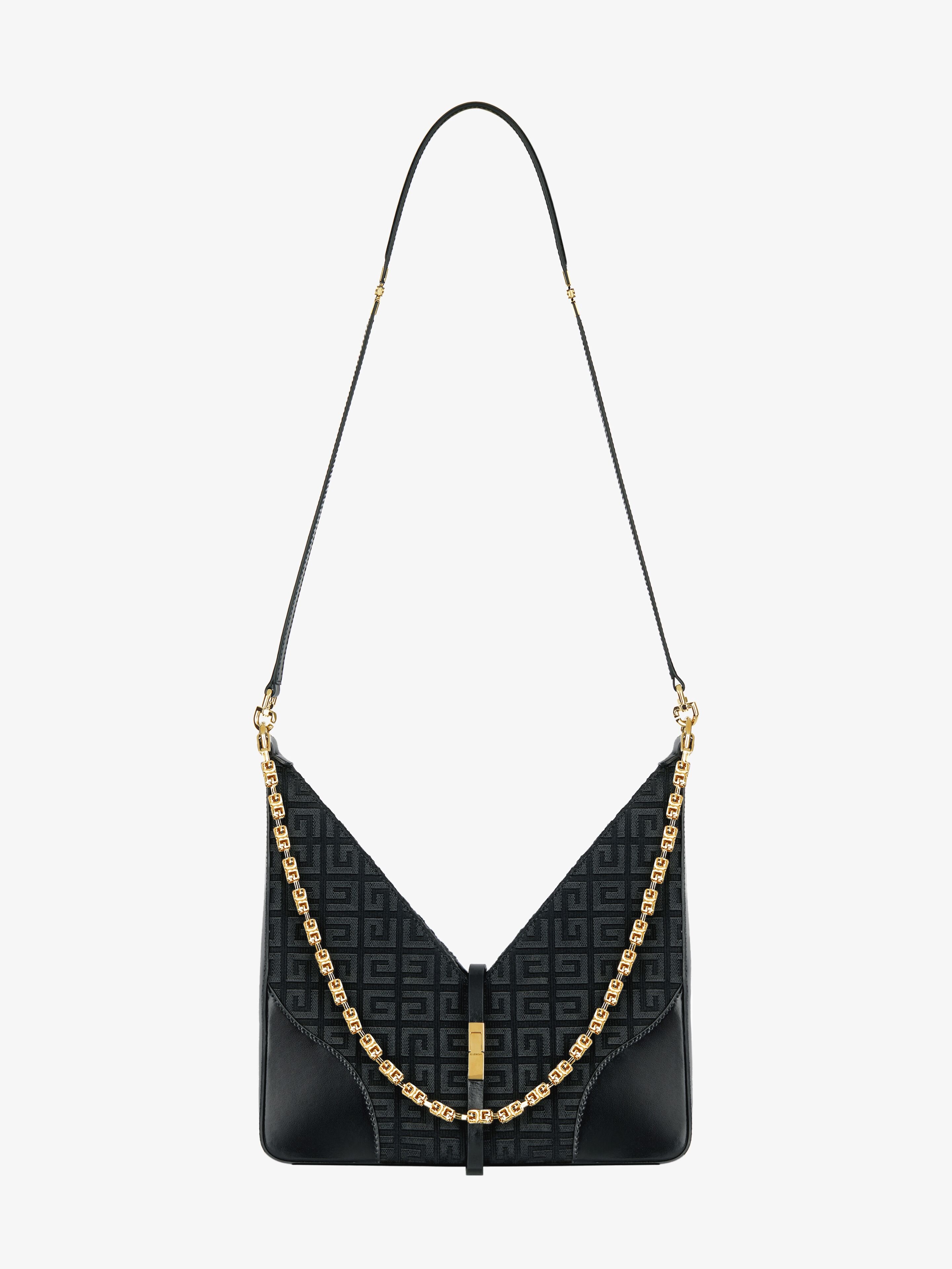 SMALL CUT OUT BAG IN 4G EMBROIDERED CANVAS - 3