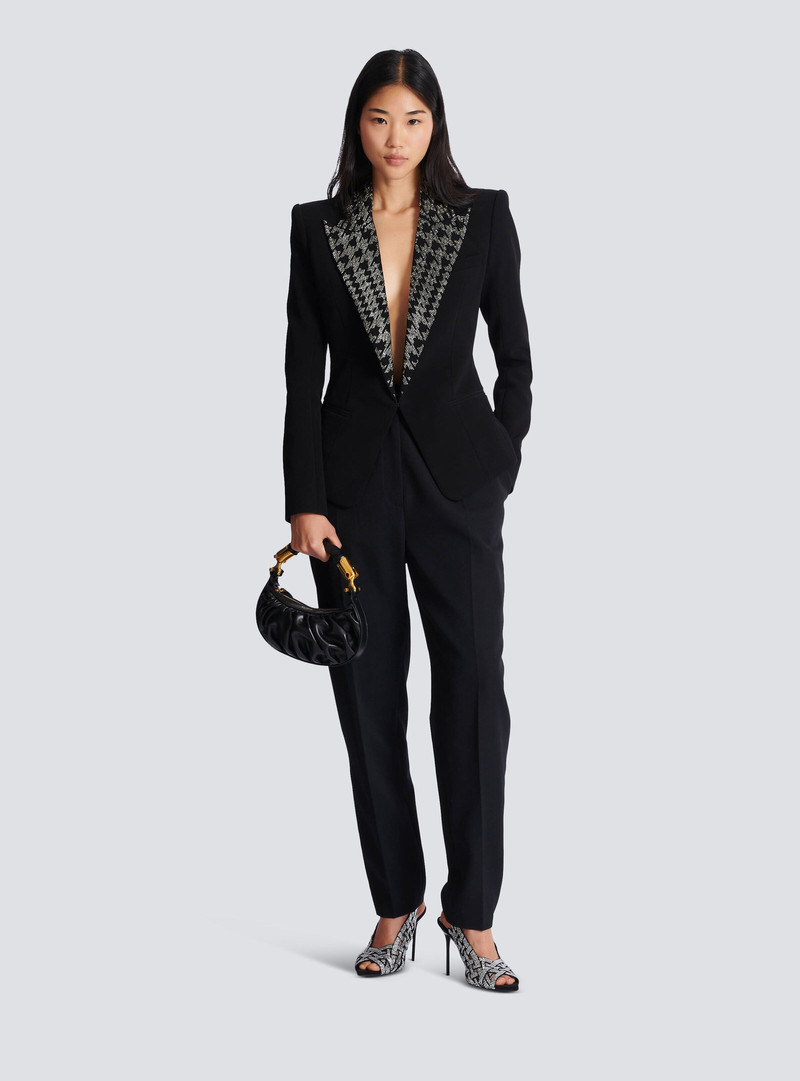 Balmain Embroidered 6-buttons jacket outlook