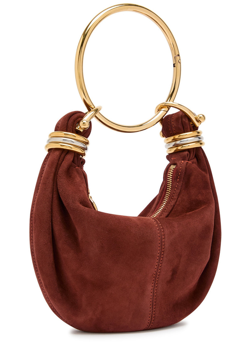 Chloé Chloe Bracelet Suede top Handle bag outlook