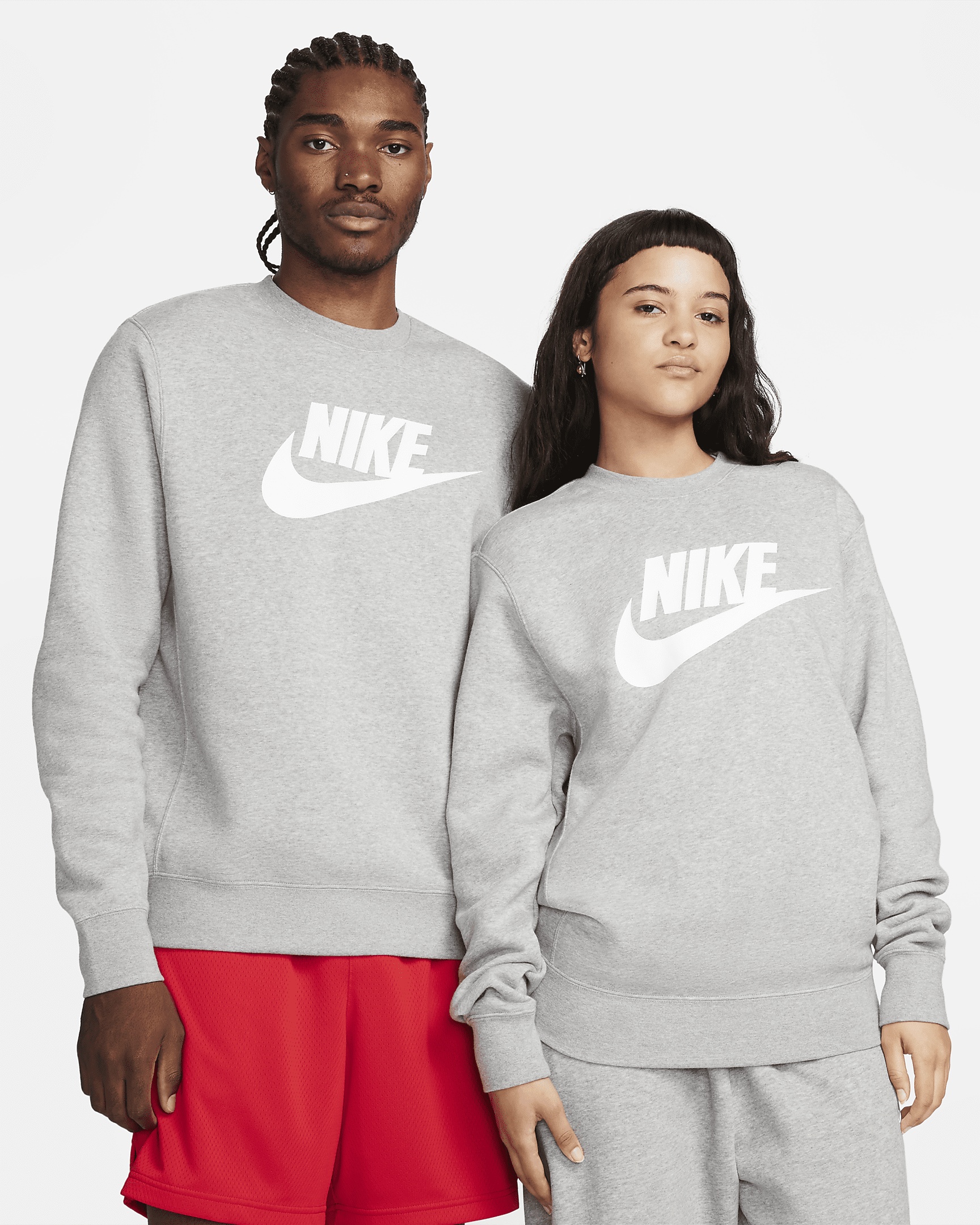 Nike Sportswear Club Fleece Men's Graphic Crew - 1