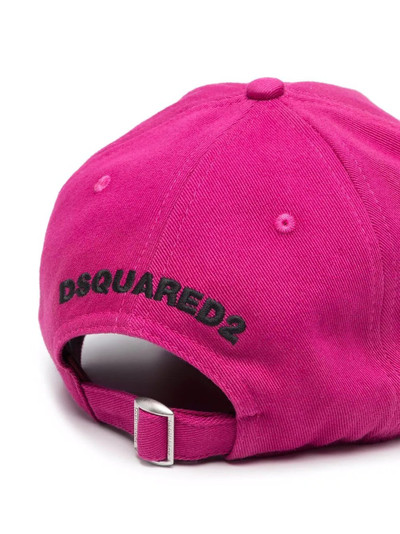 DSQUARED2 patch-detail baseball cap outlook