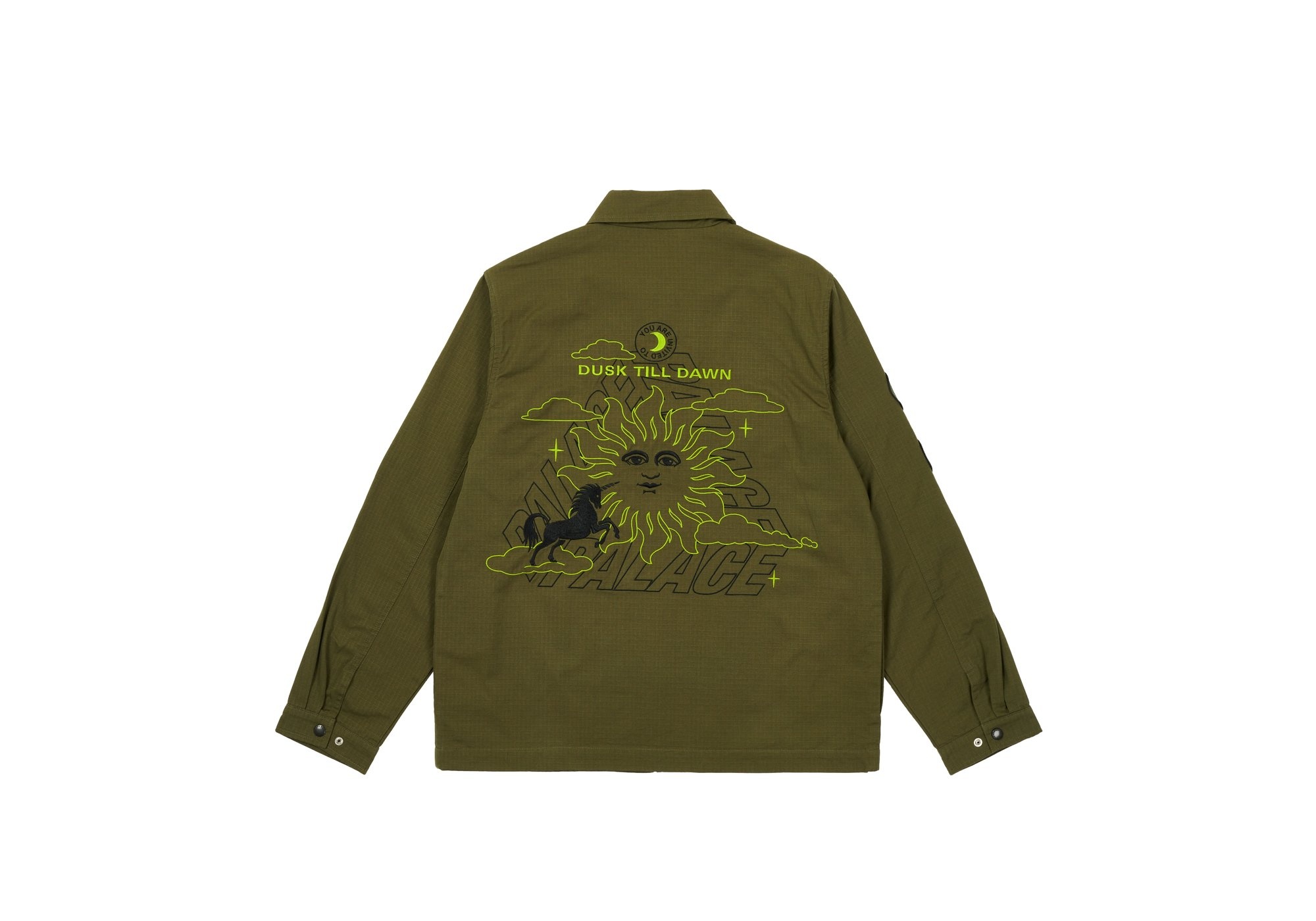 DA ONE CARGO JACKET OLIVE - 1