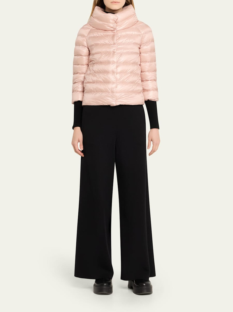 Herno Iconico Piumino Sofia Water-Resistant Nylon Ultralight Puffer Jacket outlook