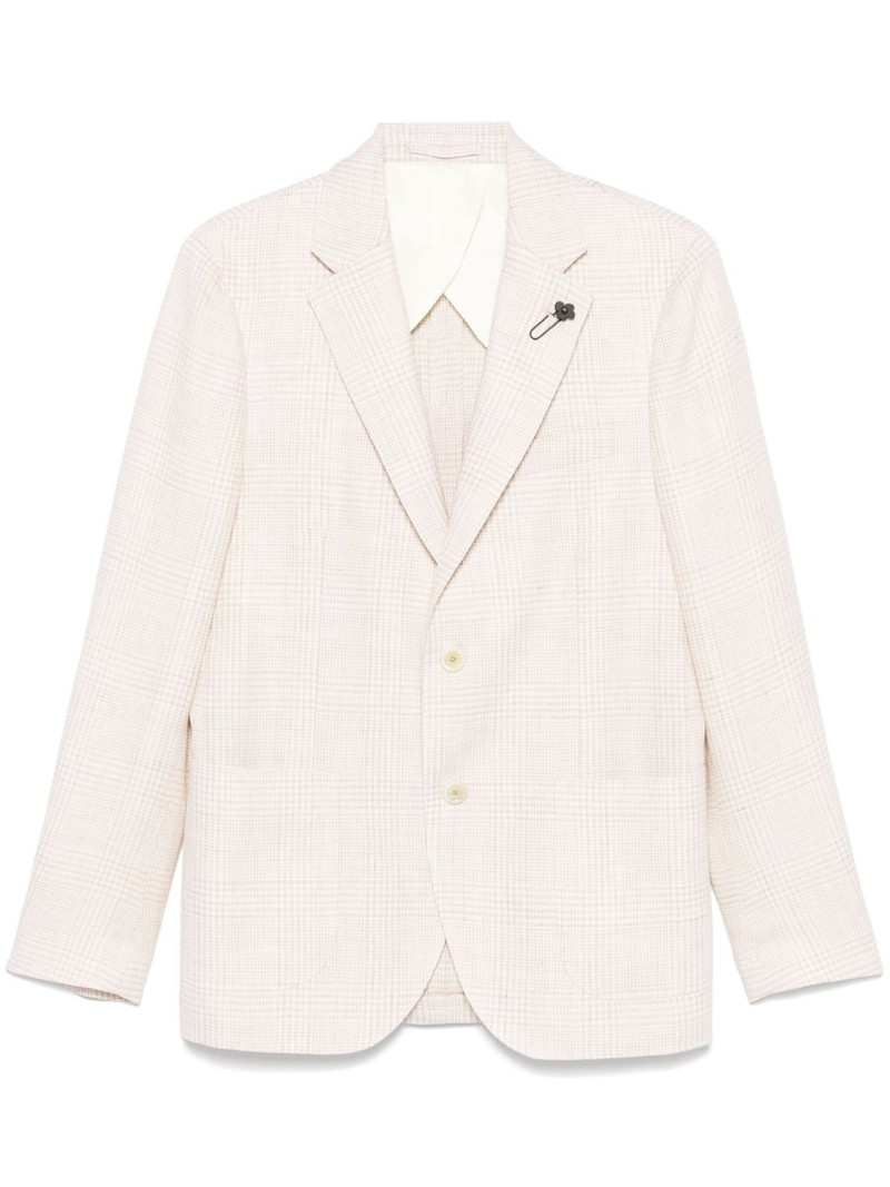 checked blazer 1