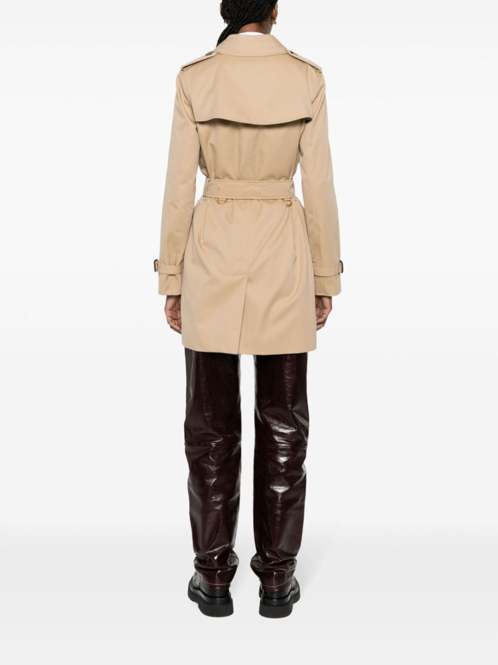 Burberry Coats Beige - 5