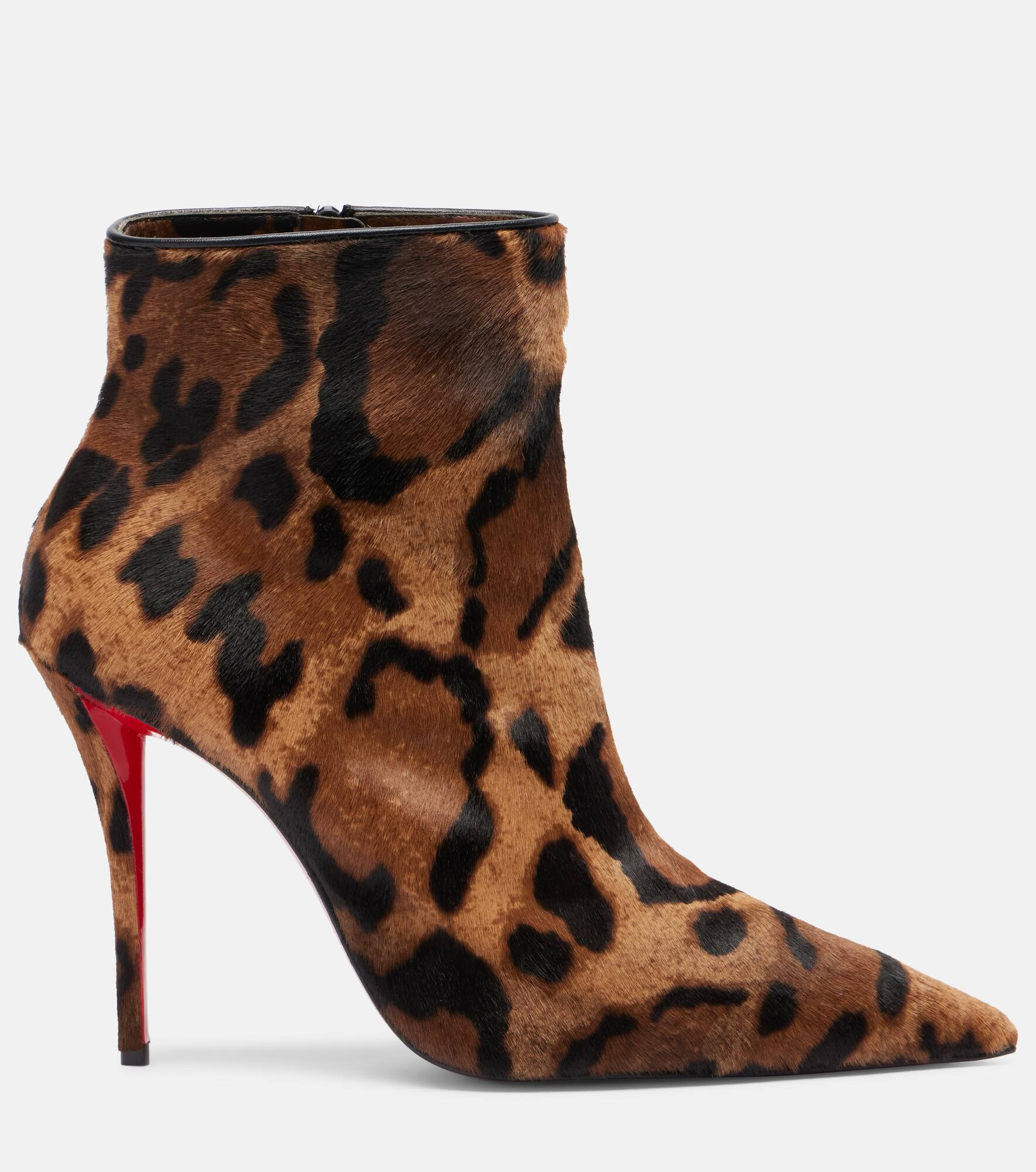 Miss Z 100 calf hair ankle boots - 4