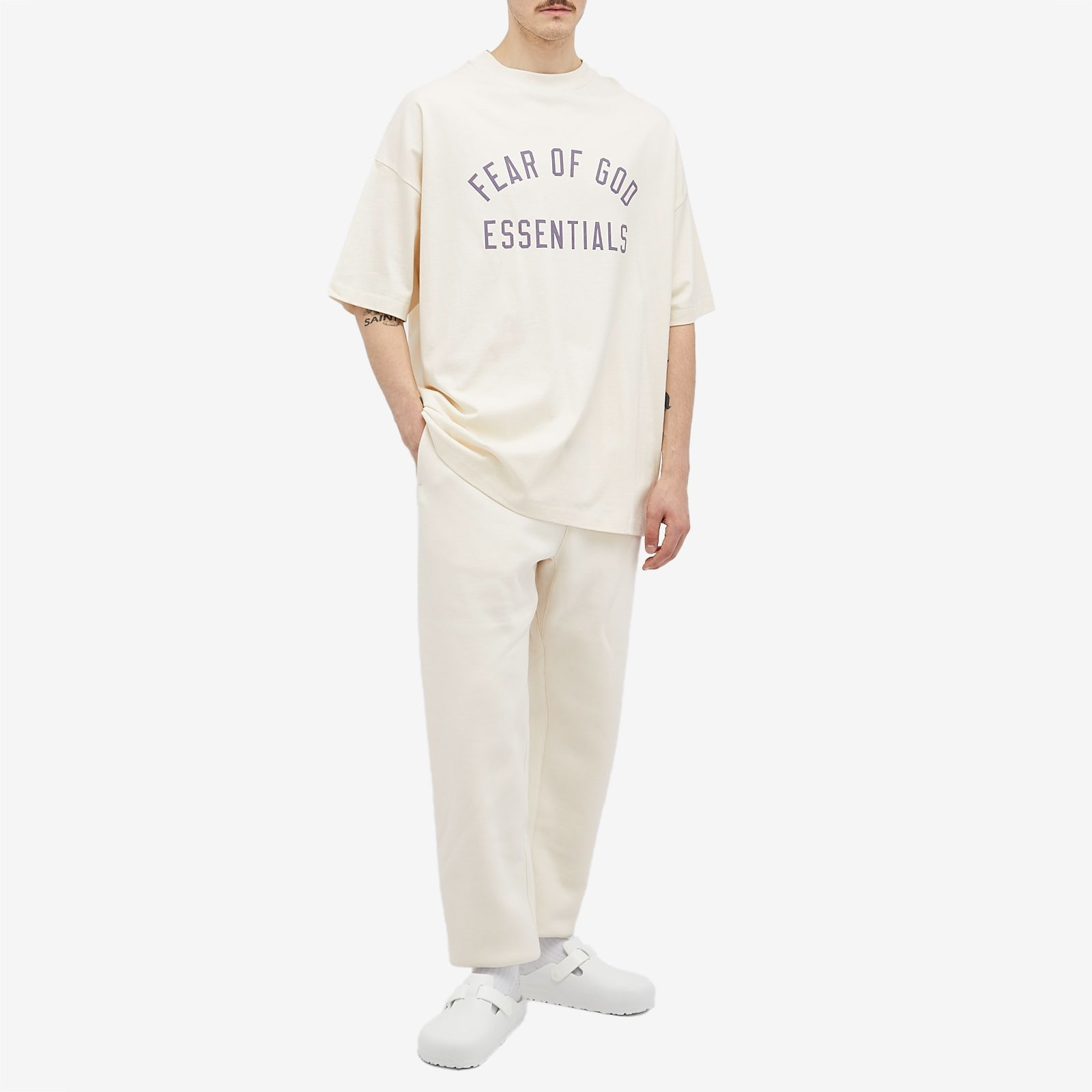 Fear of God ESSENTIALS Jersey Crewneck T-Shirt - 4