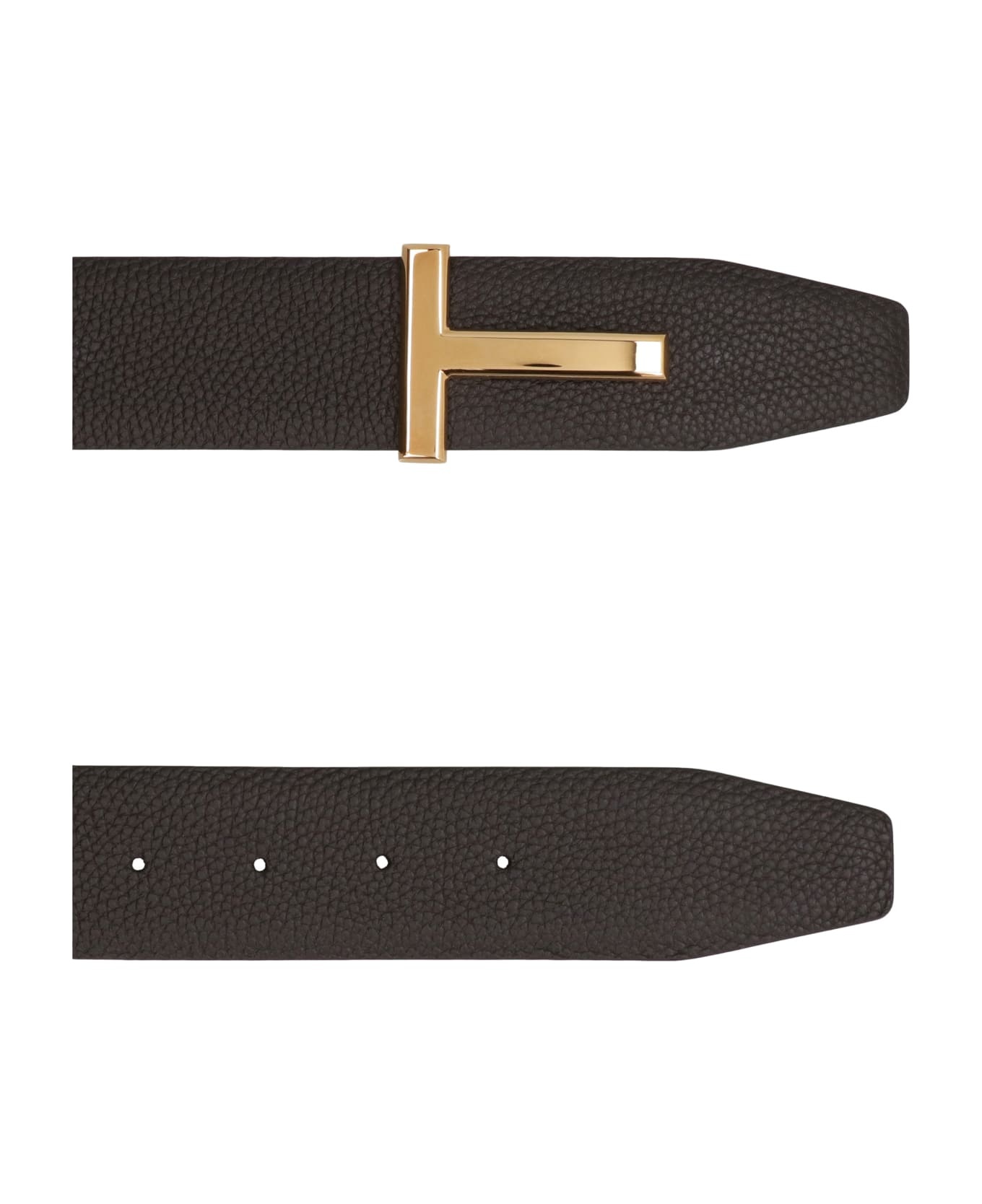 Reversible Leather Belt - 3
