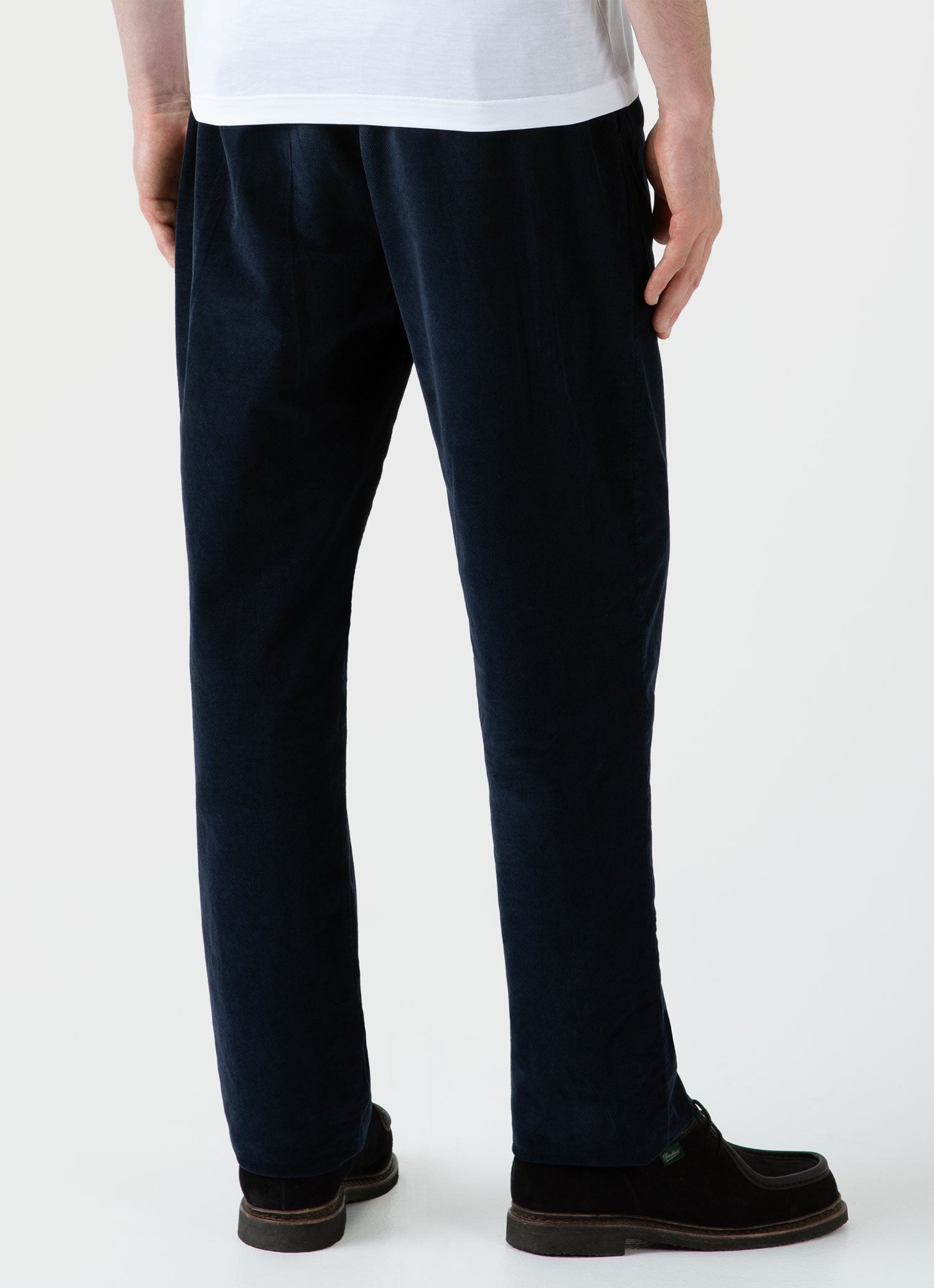 Cellular Cord Drawstring Trouser - 5
