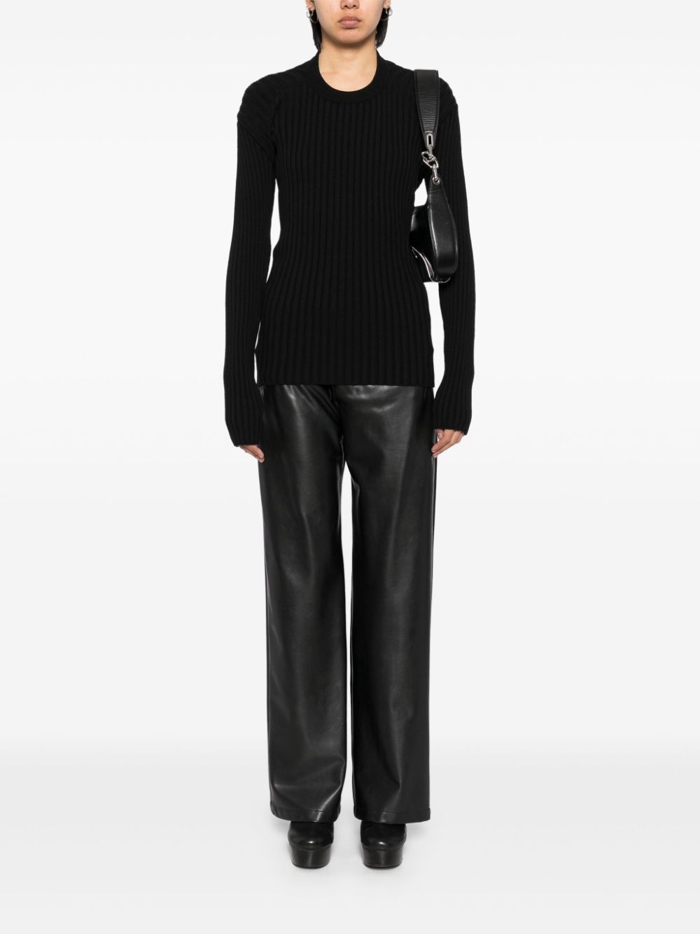 double-collar bascule rib jumper - 2