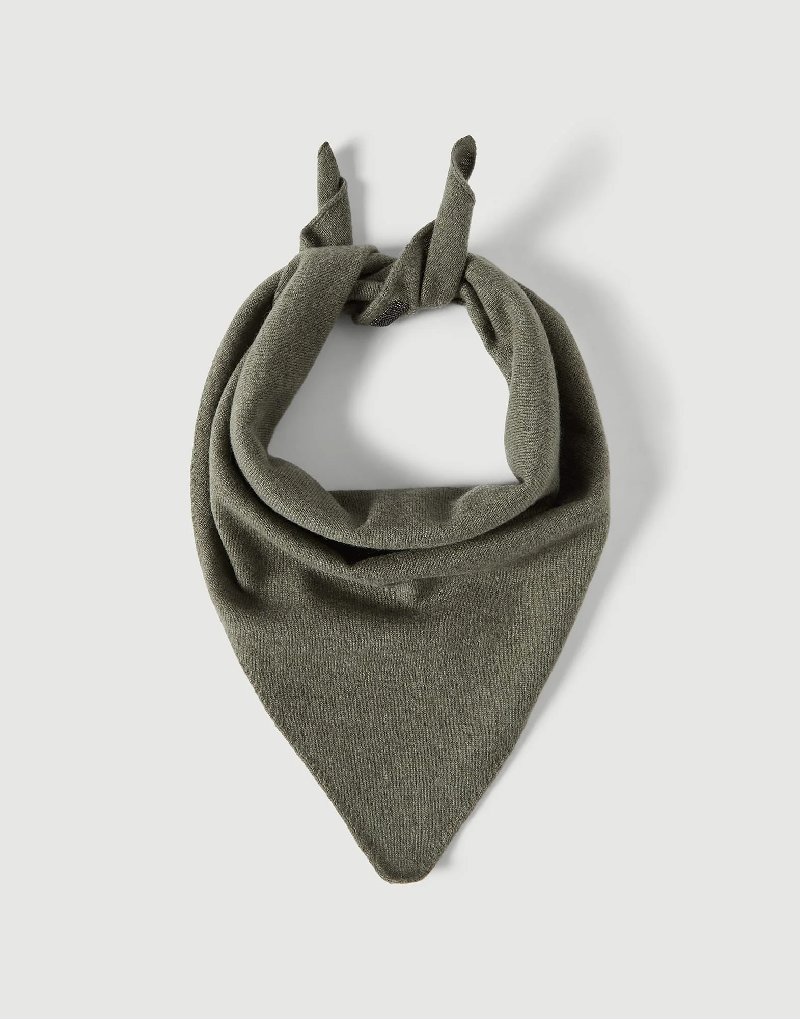 Cashmere foulard with monili - 1
