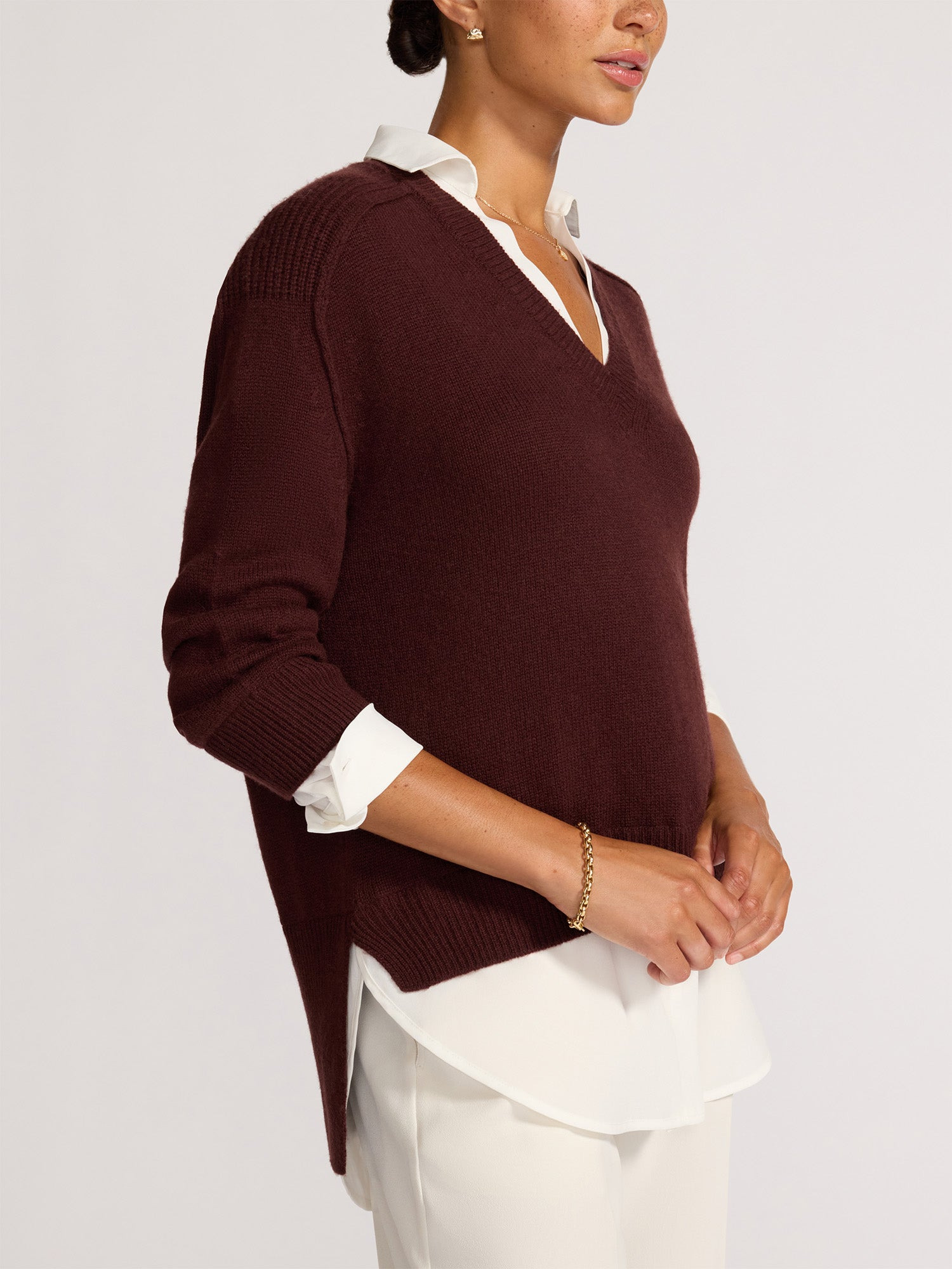 The Looker Layered V-Neck - 3