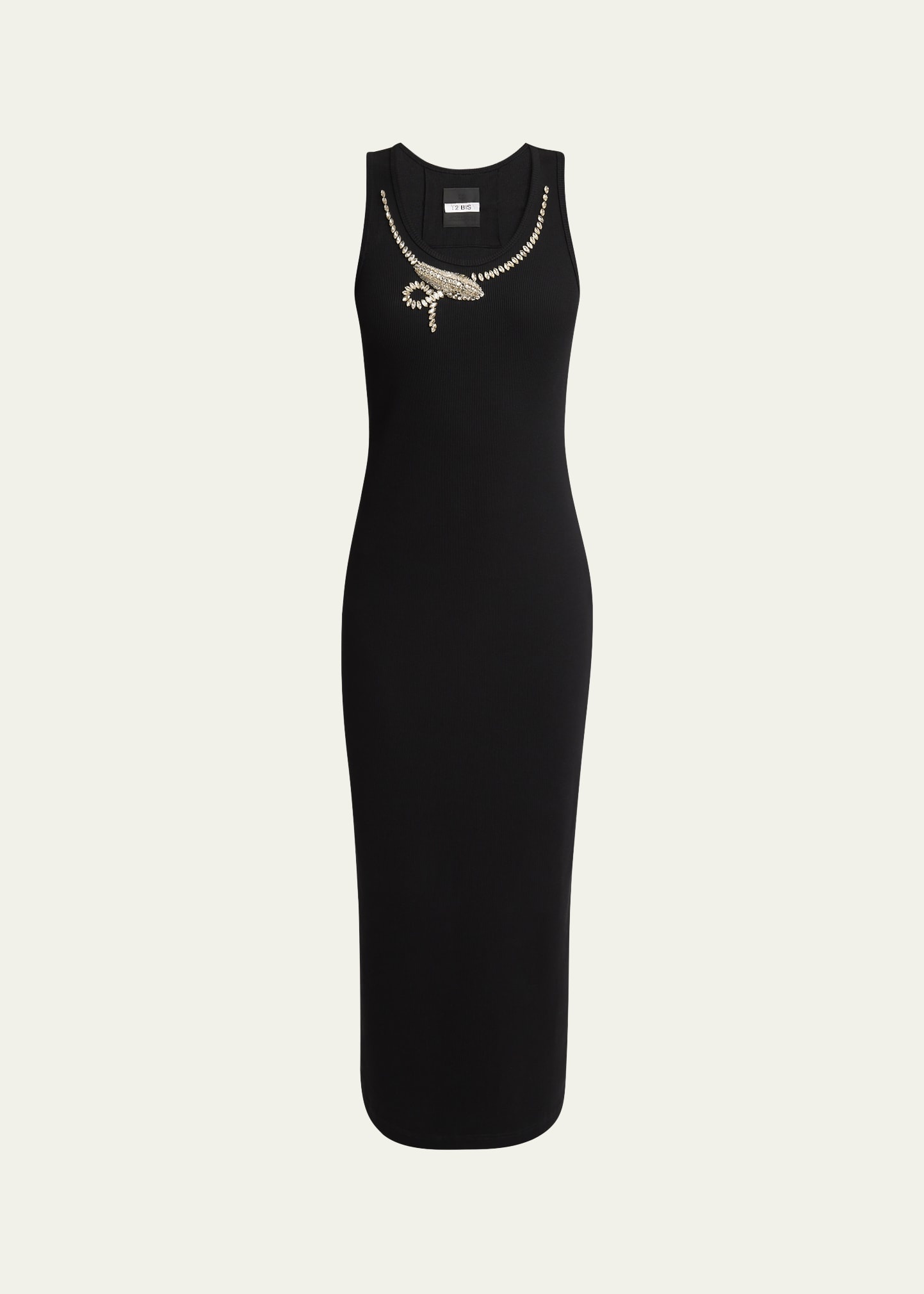 Snake Crystal Tank Dress - 1