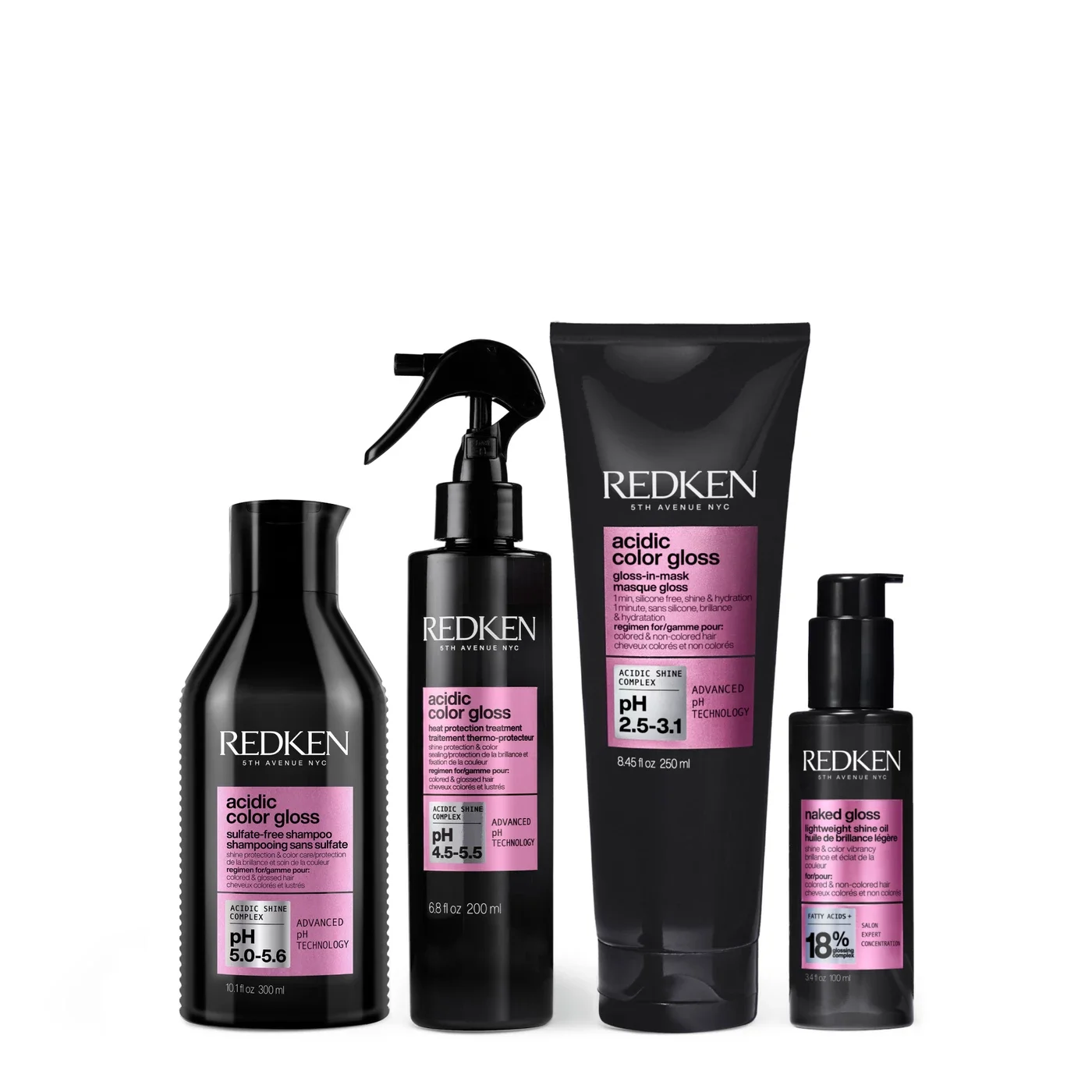 Acidic Color Gloss High Shine Set - 1