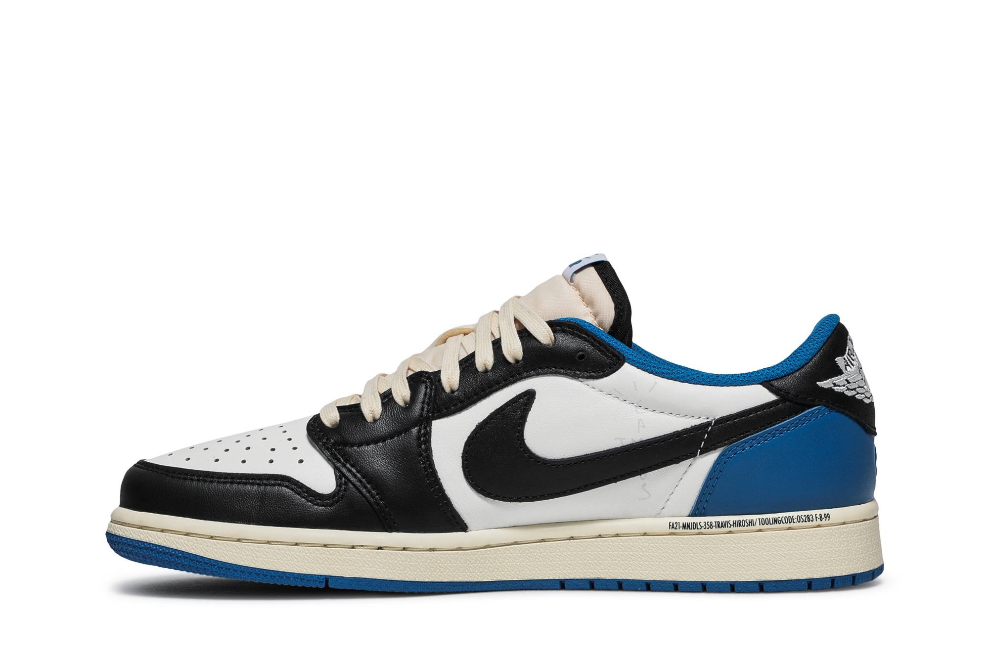 Fragment Design x Travis Scott x Air Jordan 1 Retro Low - 3