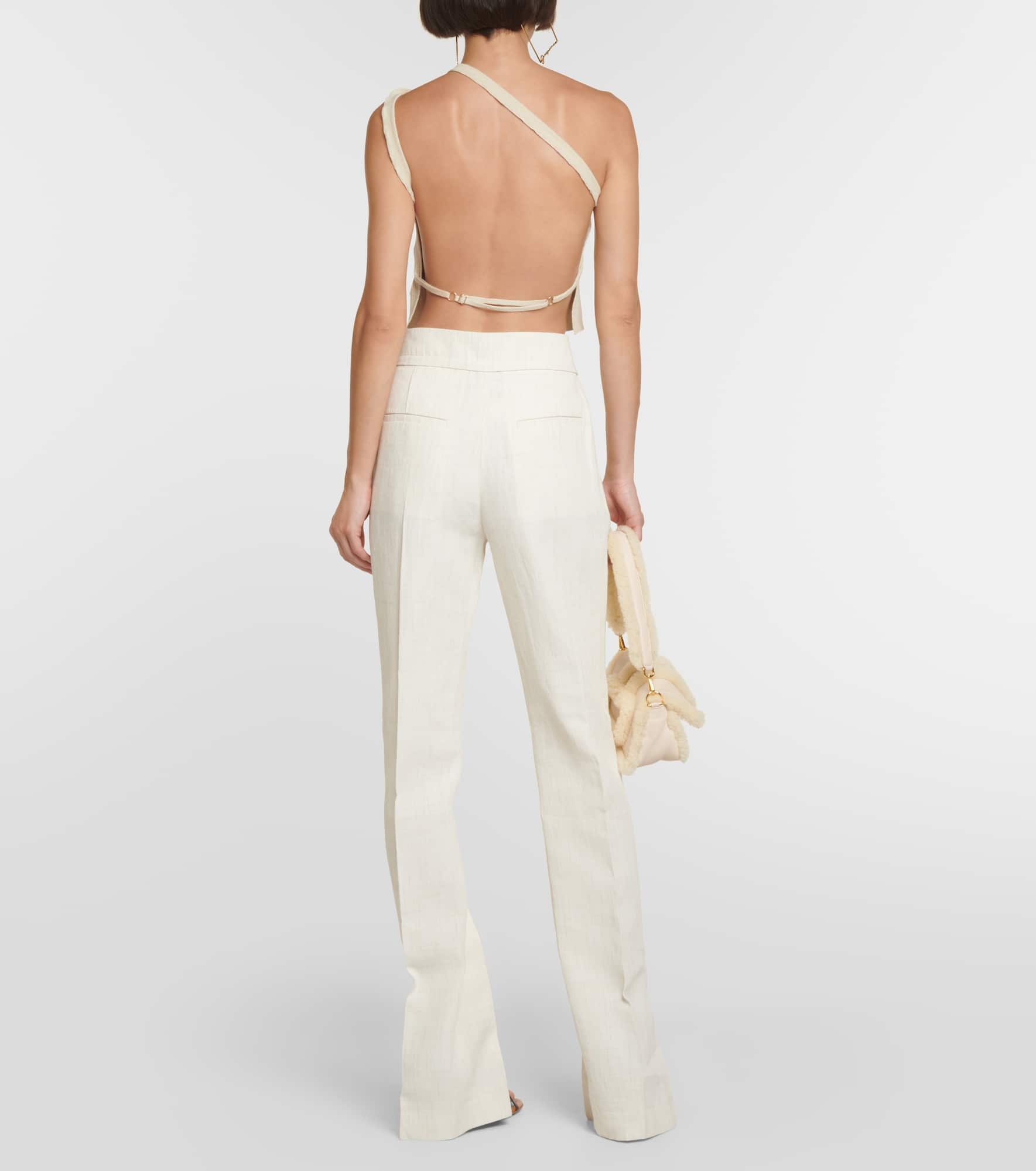 Le Pantalon Tibau high-rise tapered pants - 3