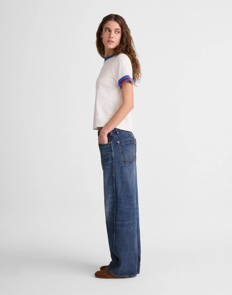 Low-Slung Baggy Jeans in Japanese Denim 4