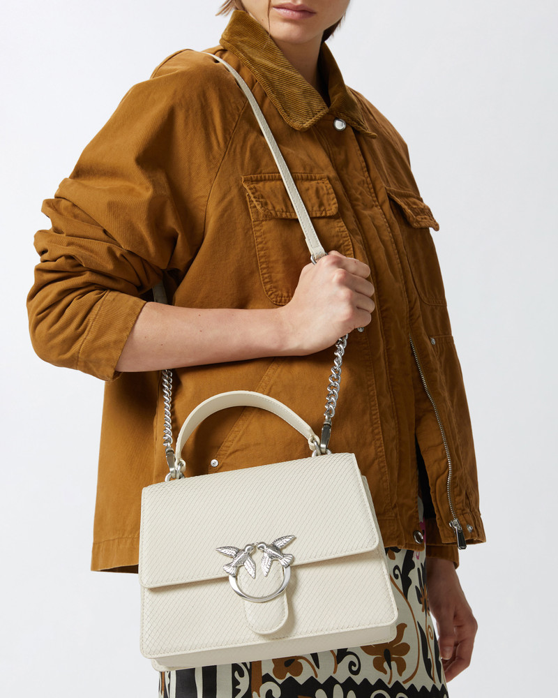 PYTHON-PRINT LOVE BAG HANDBAG 6