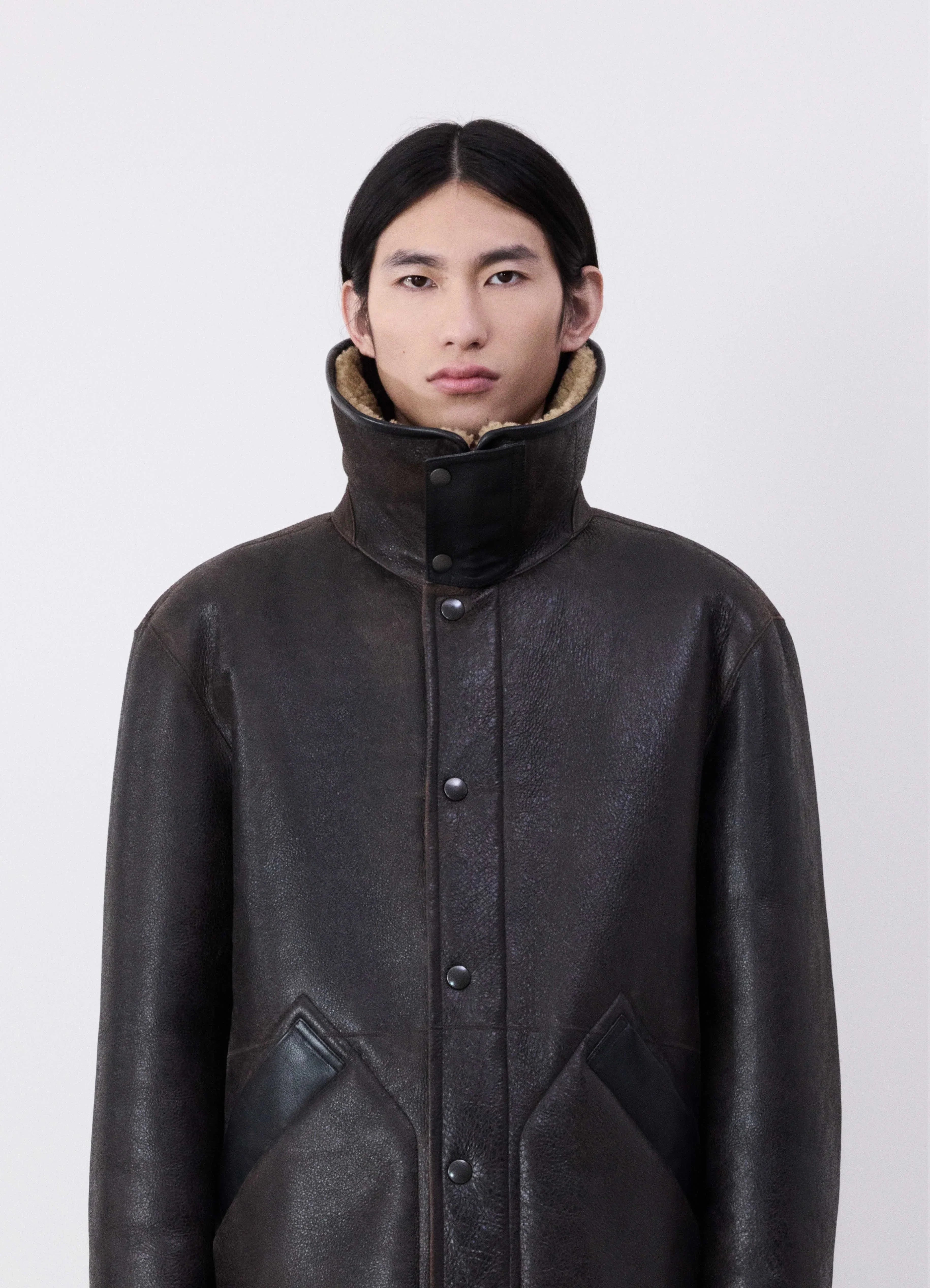 SHEARLING COAT - 4