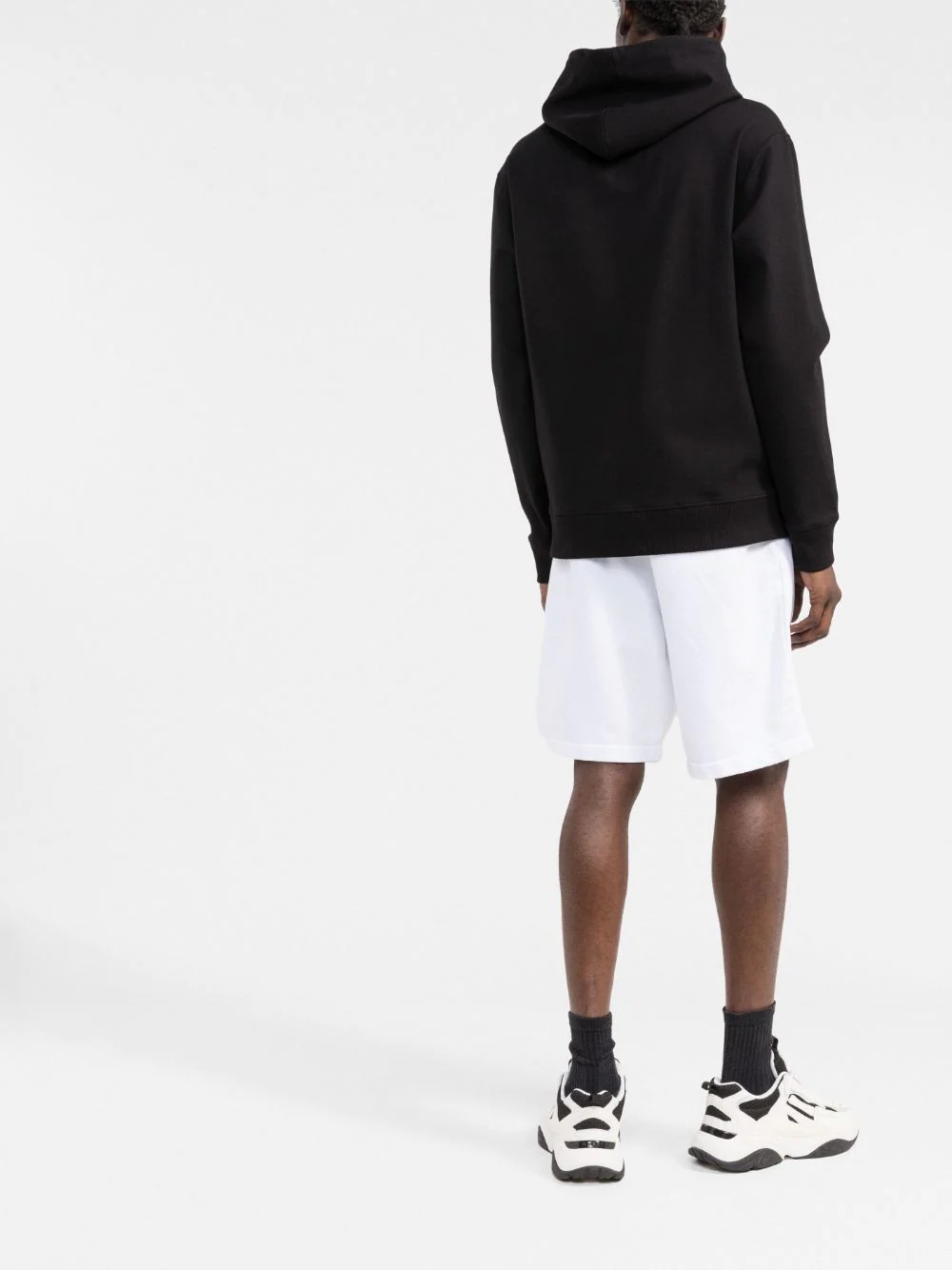 logo-print drawstring Bermuda shorts - 4