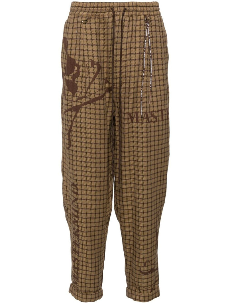 check pattern trouser 1