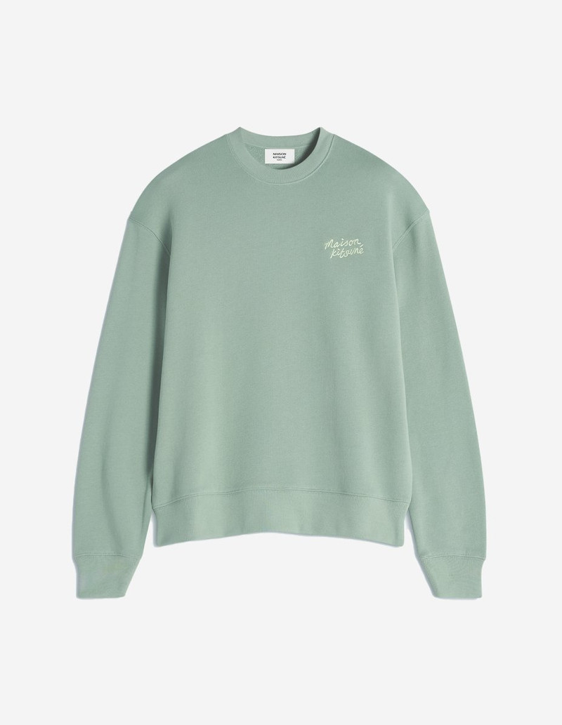 MAISON KITSUNE HANDWRITING COMFORT SWEATSHIRT - 1