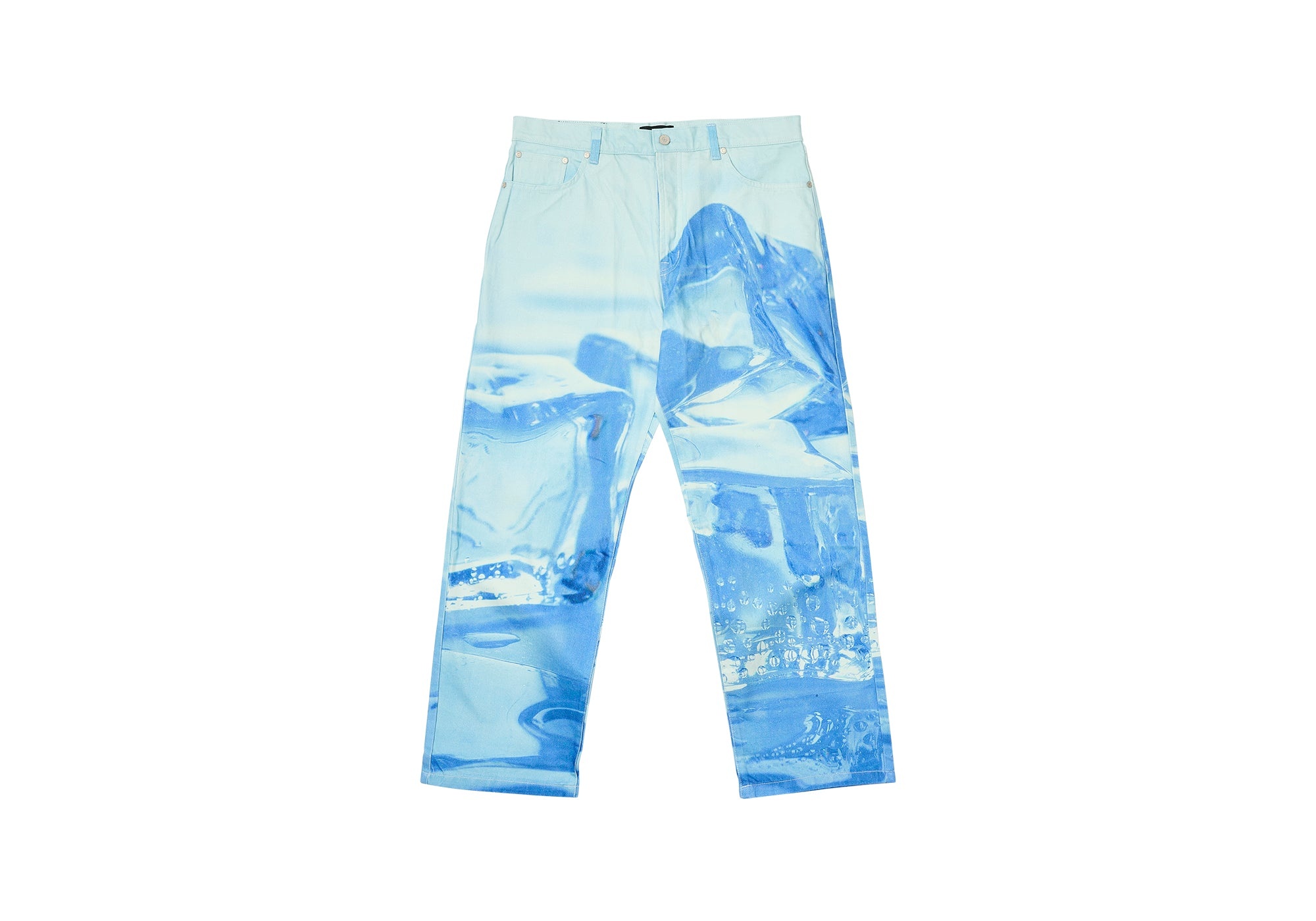 ULTIMATE CHILL BAGGIER JEAN CRYSTALISED BLUE - 1