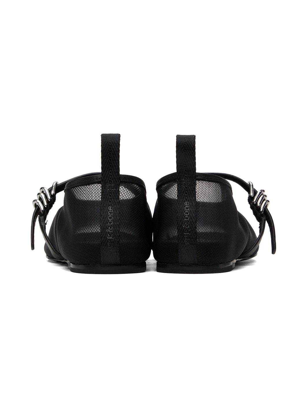 Black Spire Mary Jane Ballerina Flats - 2