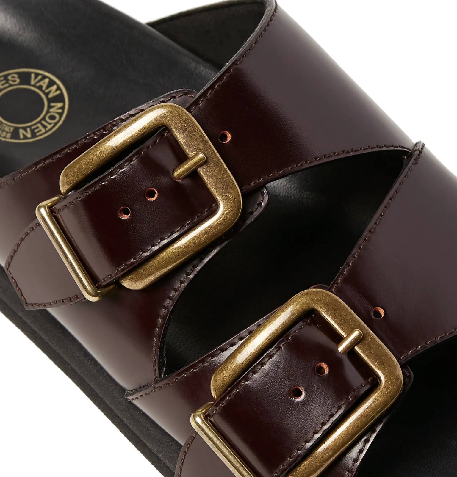 Leather Slides - 6