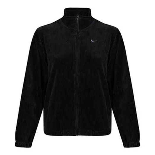 (WMNS) 나이키 운동복 캐주얼 스포츠 대 고리 Retro 재킷 검정 BV4467-010 - 1