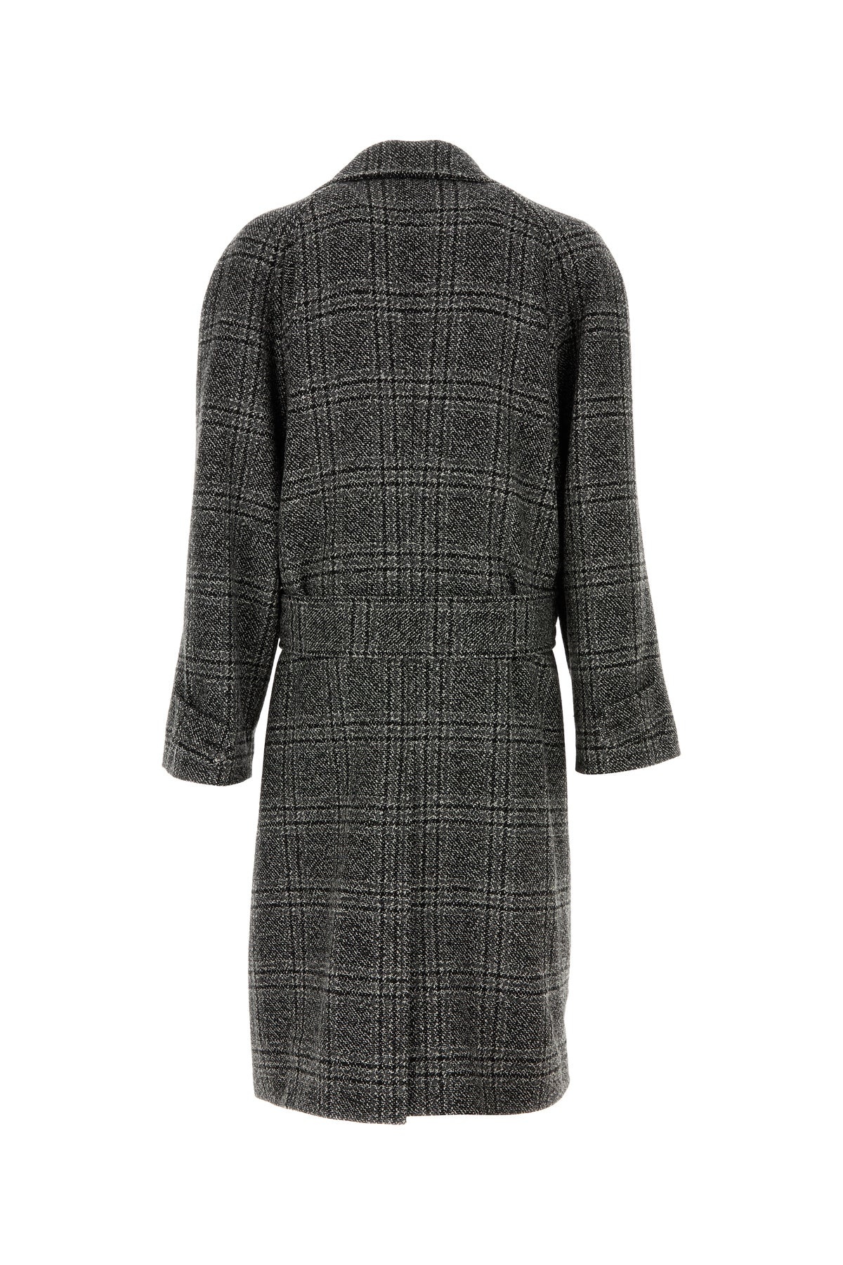 Embroidered wool coat - 2