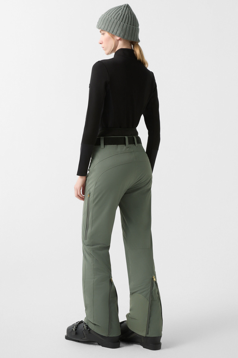 Ilka ski pants in Olive green 3