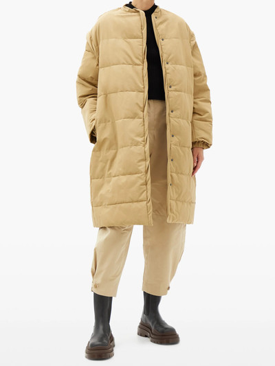 Givenchy Ruffle-edge quilted cotton-blend jacket outlook