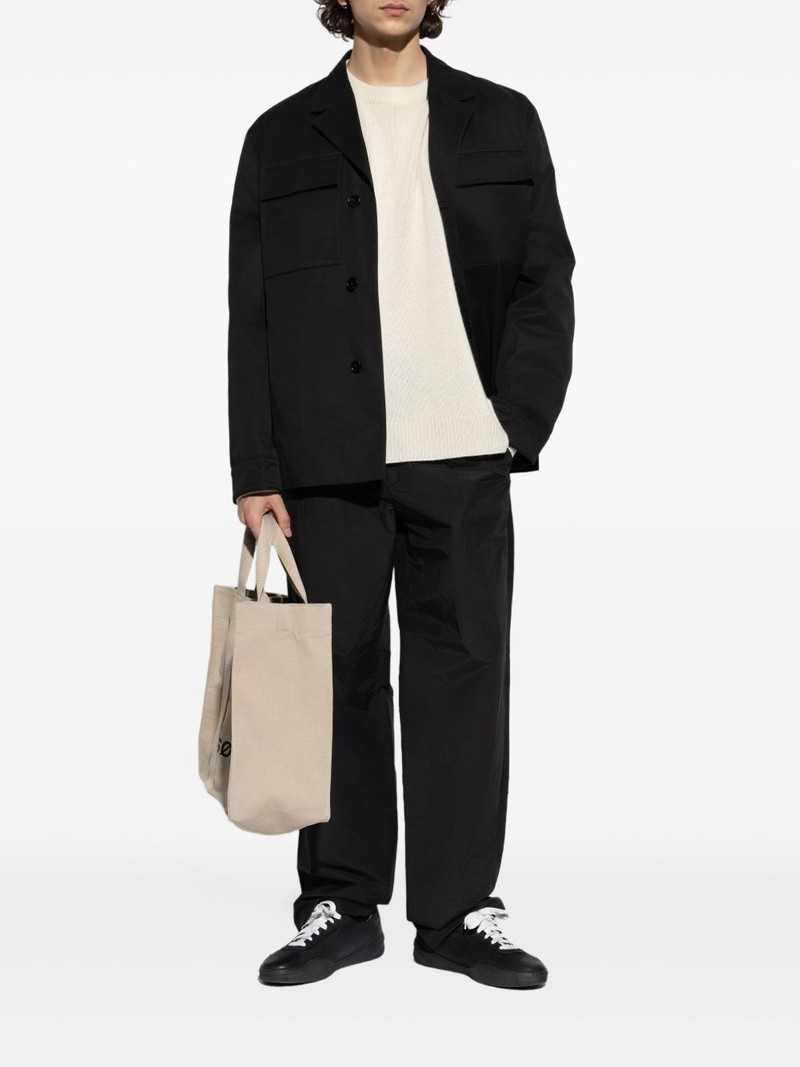 Jil Sander button-up cotton jacket outlook