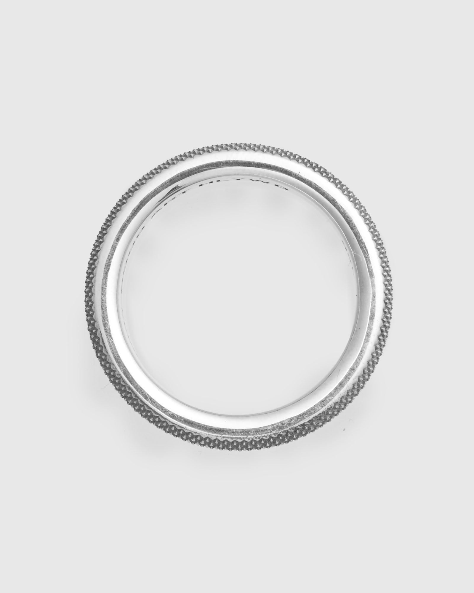 Goosebumps Spacer Ring in Sterling Sliver - 3