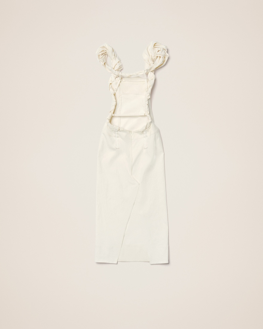 JACQUEMUS La robe Crema | REVERSIBLE