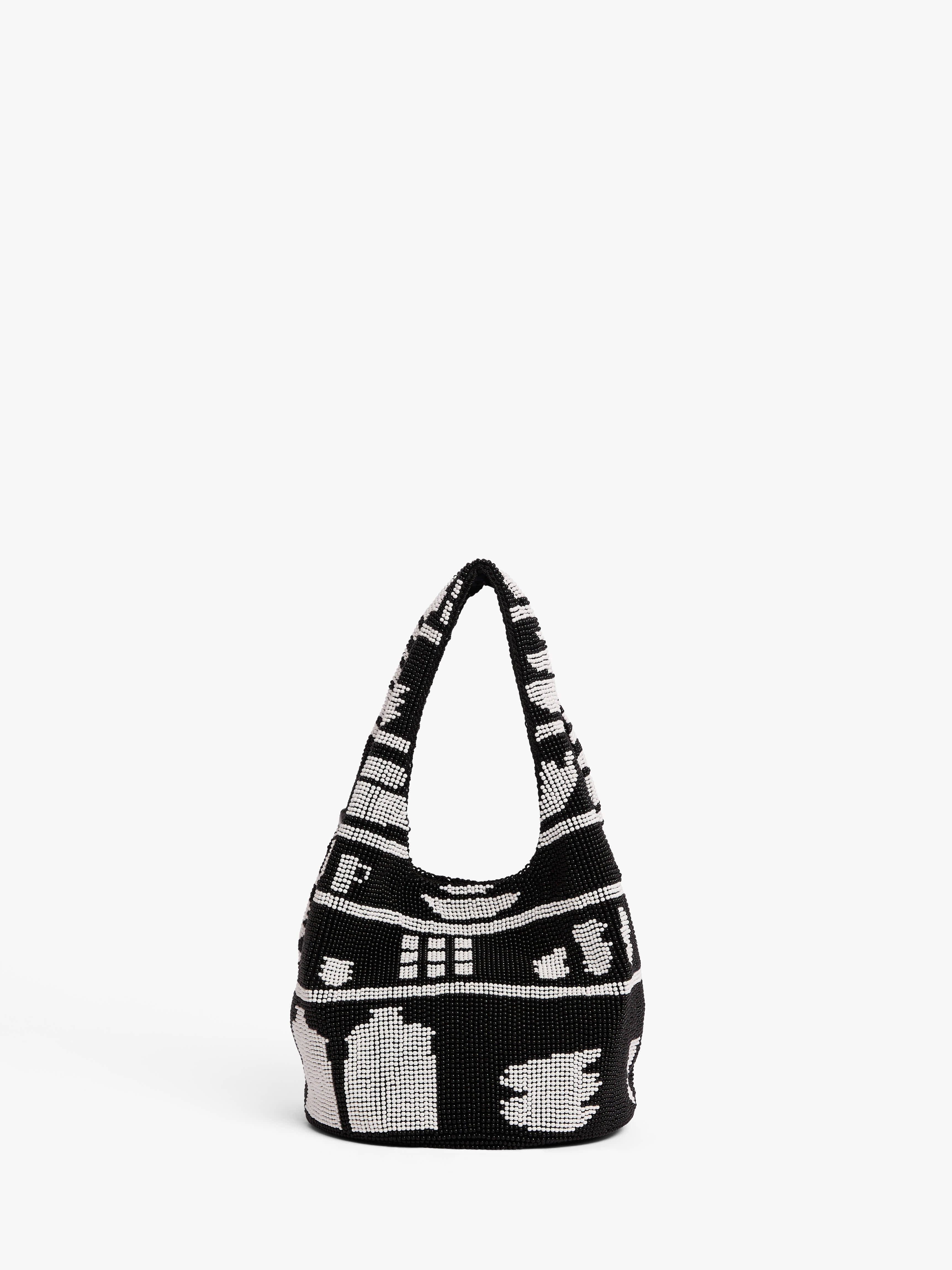 MINI BEADED SHOPPER - 4
