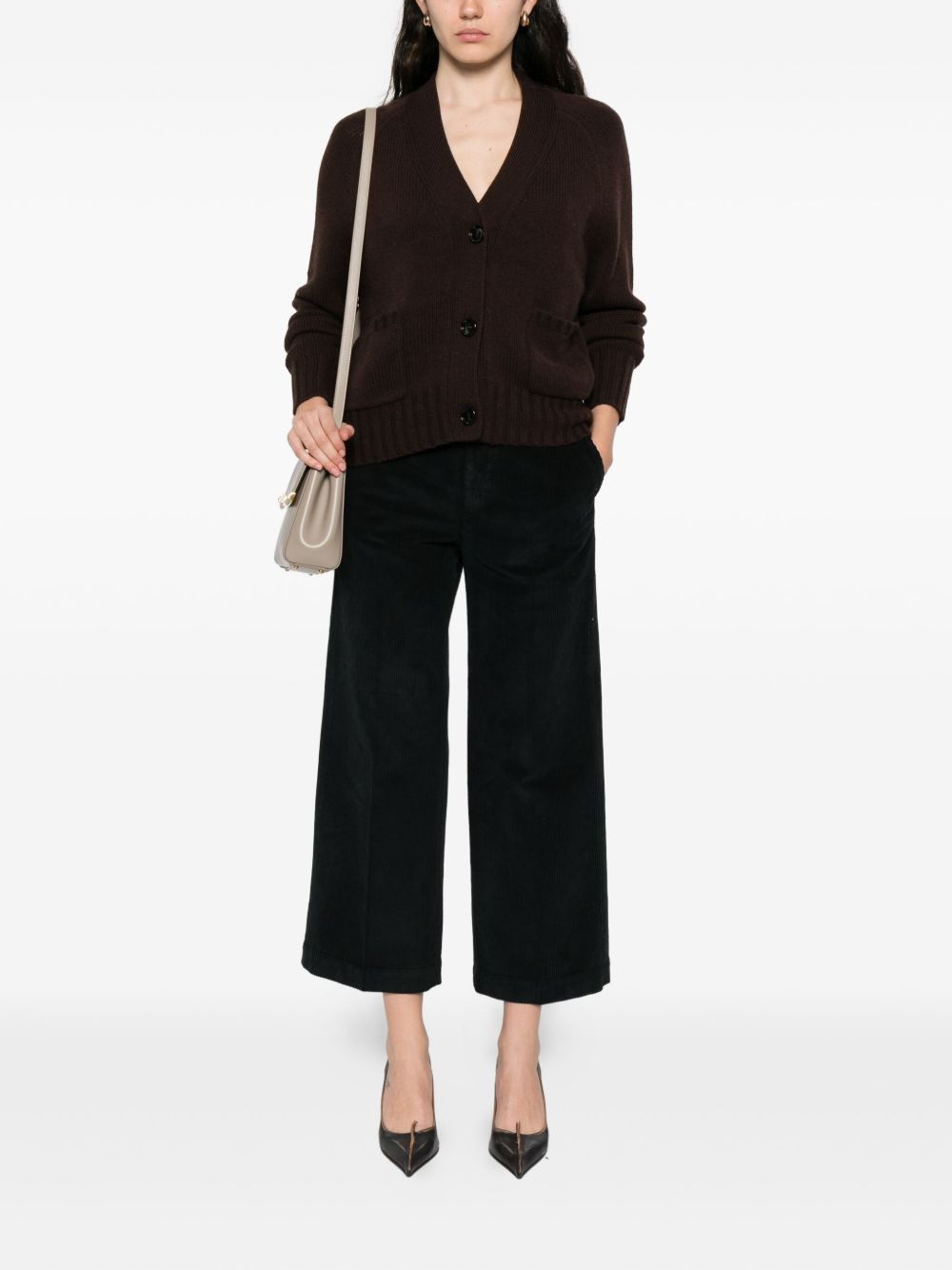 V-neck cardigan - 2